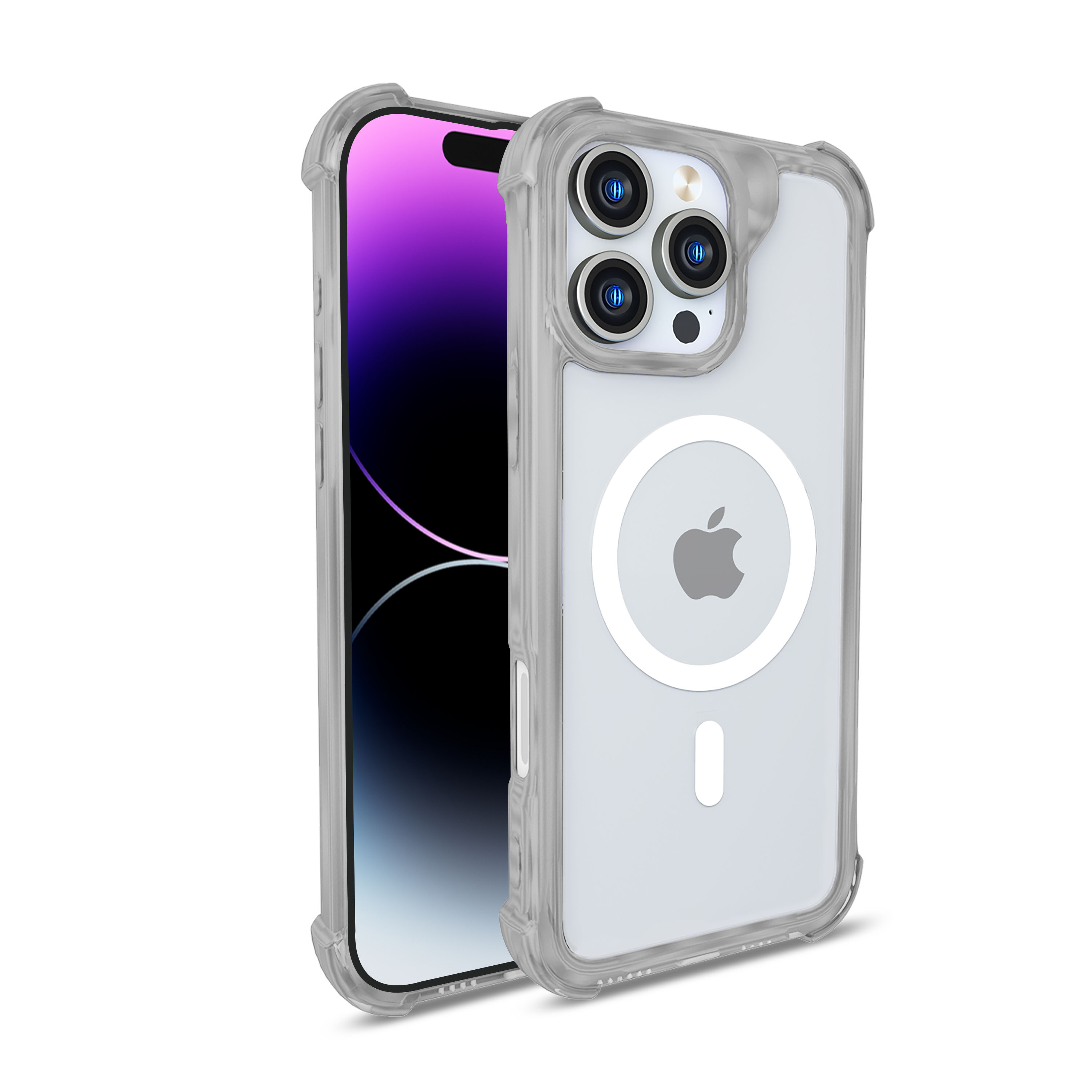 Picture of CLICK Clear Rugged MagSafe Series iPhone 16 Pro Case - Clear