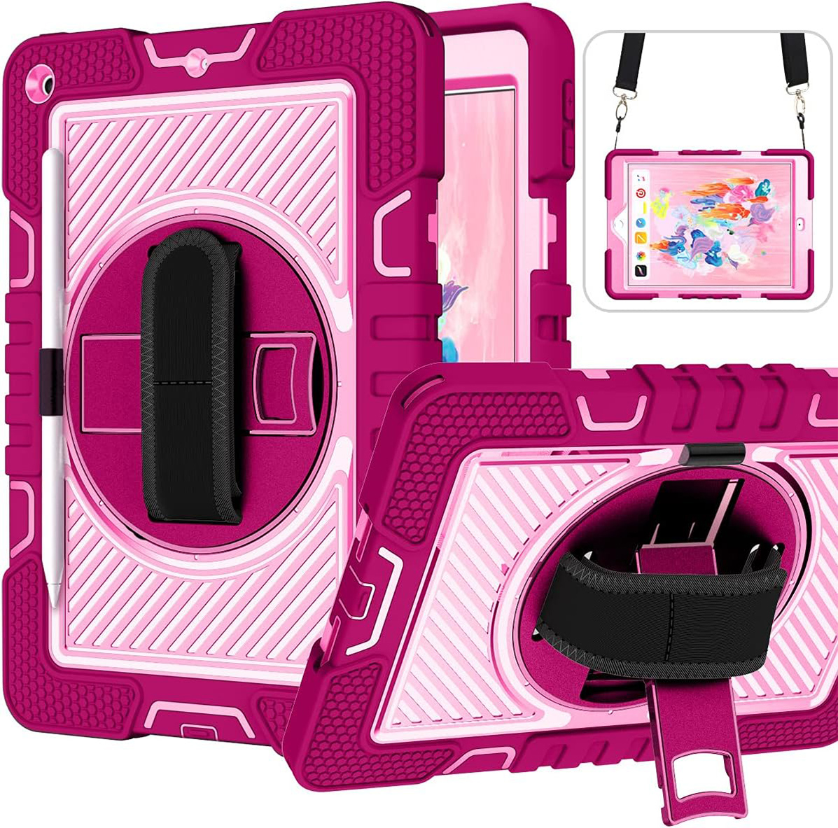 Picture of CLICK Fortitude Series Case for iPad 10.2 - Pink