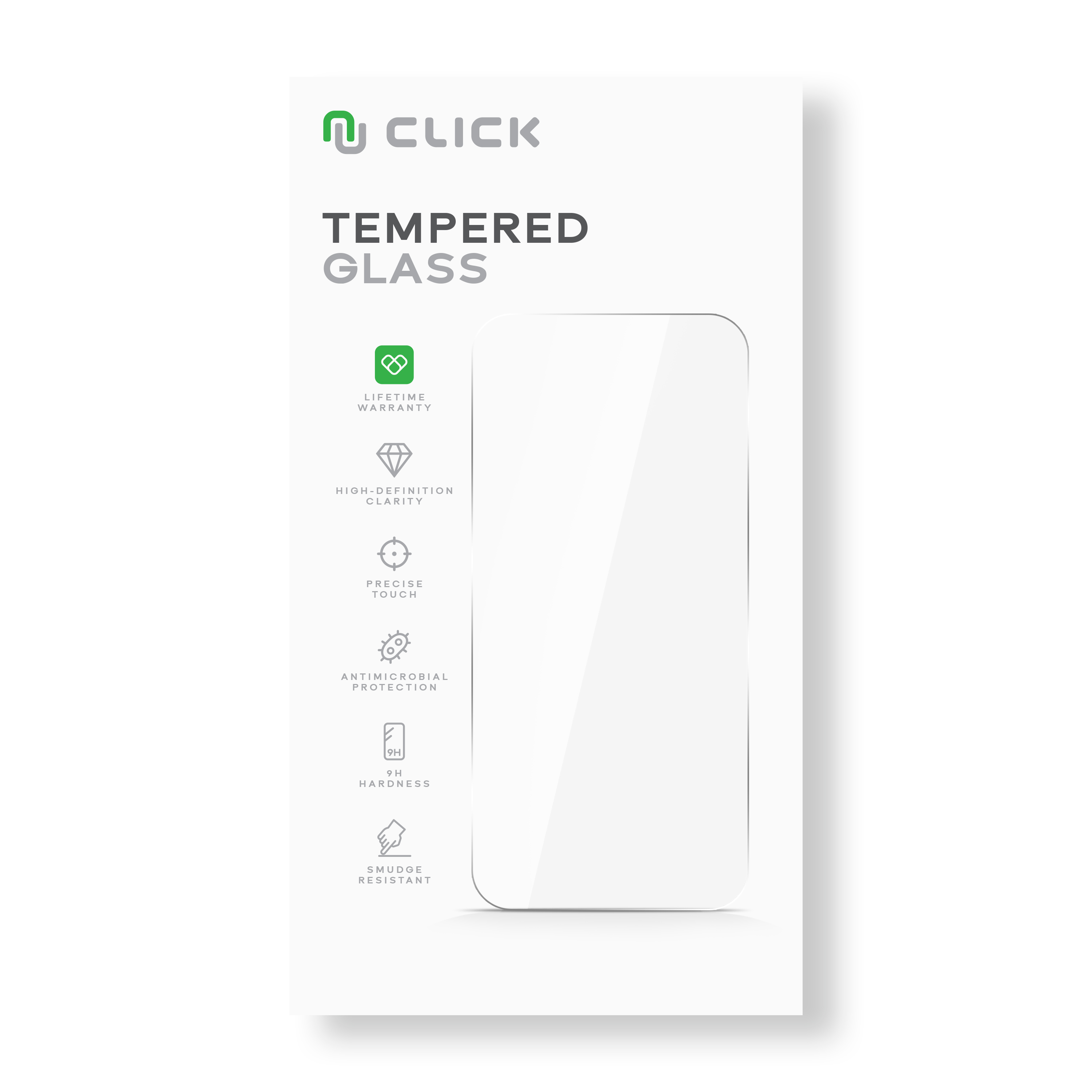 Picture of CLICK Screen Protector for iPhone 16 Plus - Clear