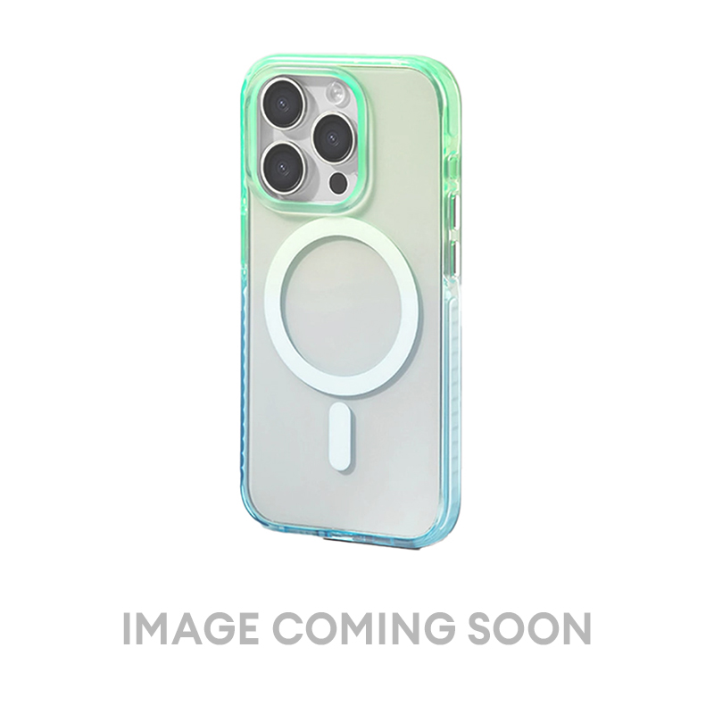 Picture of CLICK Clear Ombre Series iPhone 11 Case - Green Blue