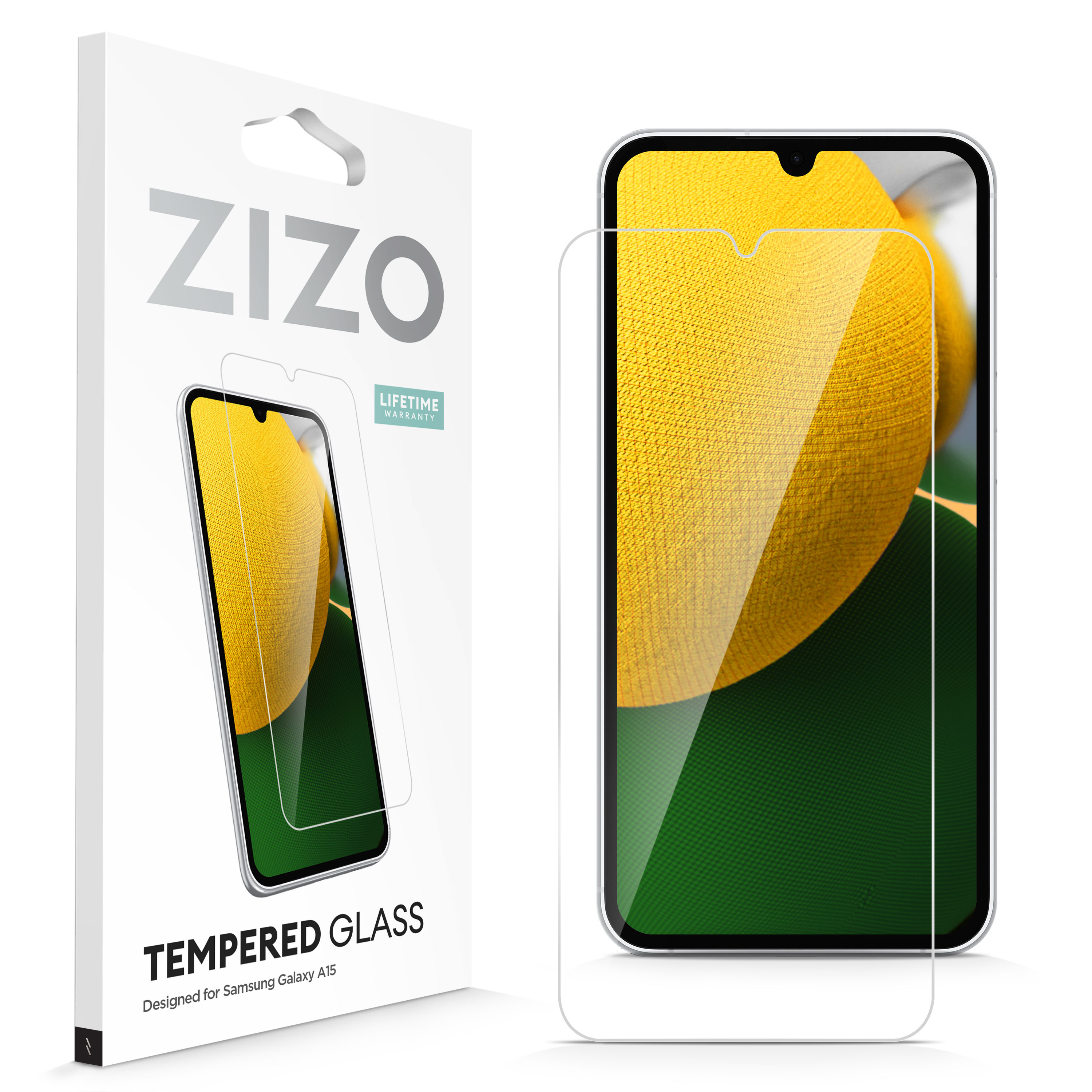 Picture of ZIZO TEMPERED GLASS Screen Protector for Galaxy A15 5G - Clear