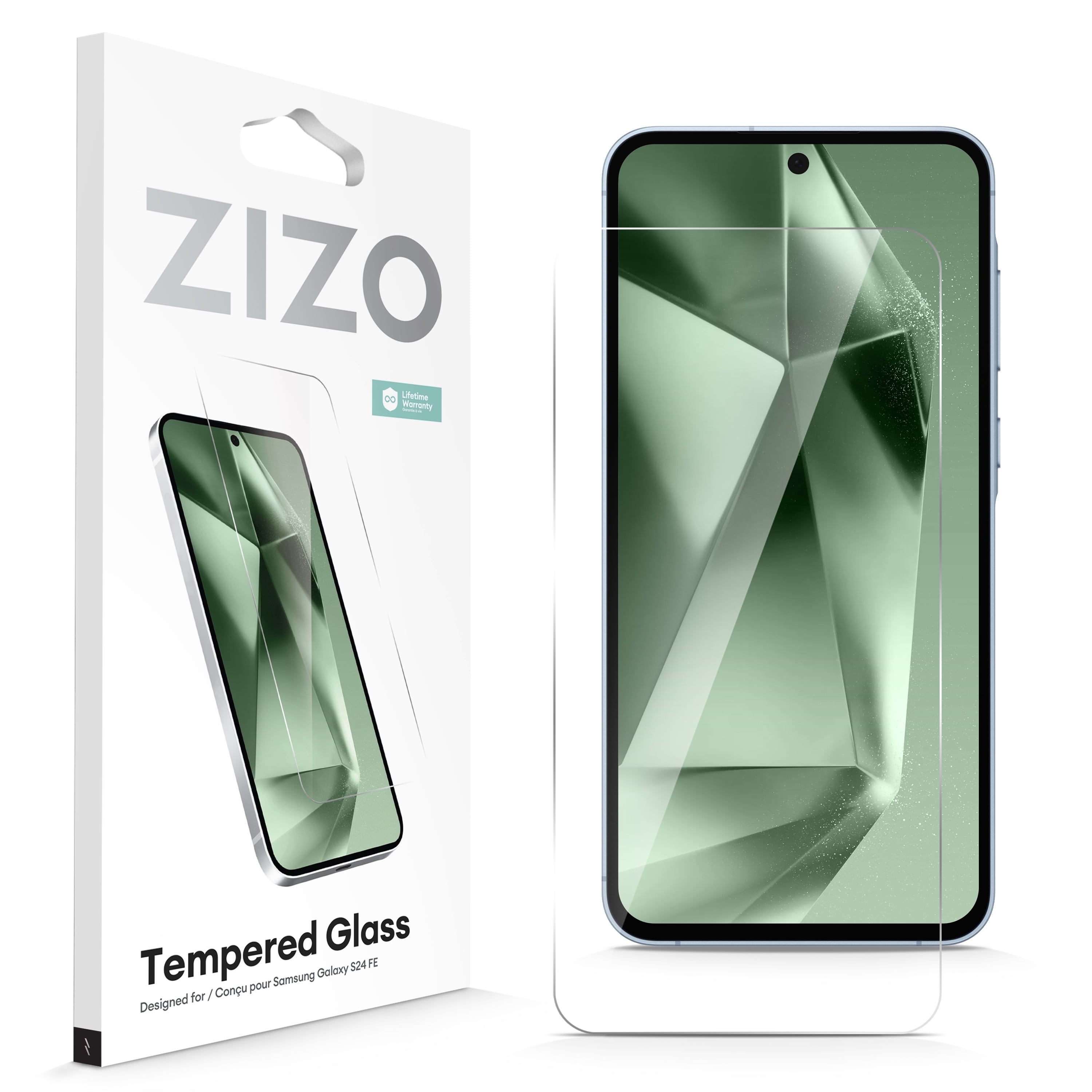 Picture of ZIZO TEMPERED GLASS Screen Protector for Galaxy S24 FE - Clear