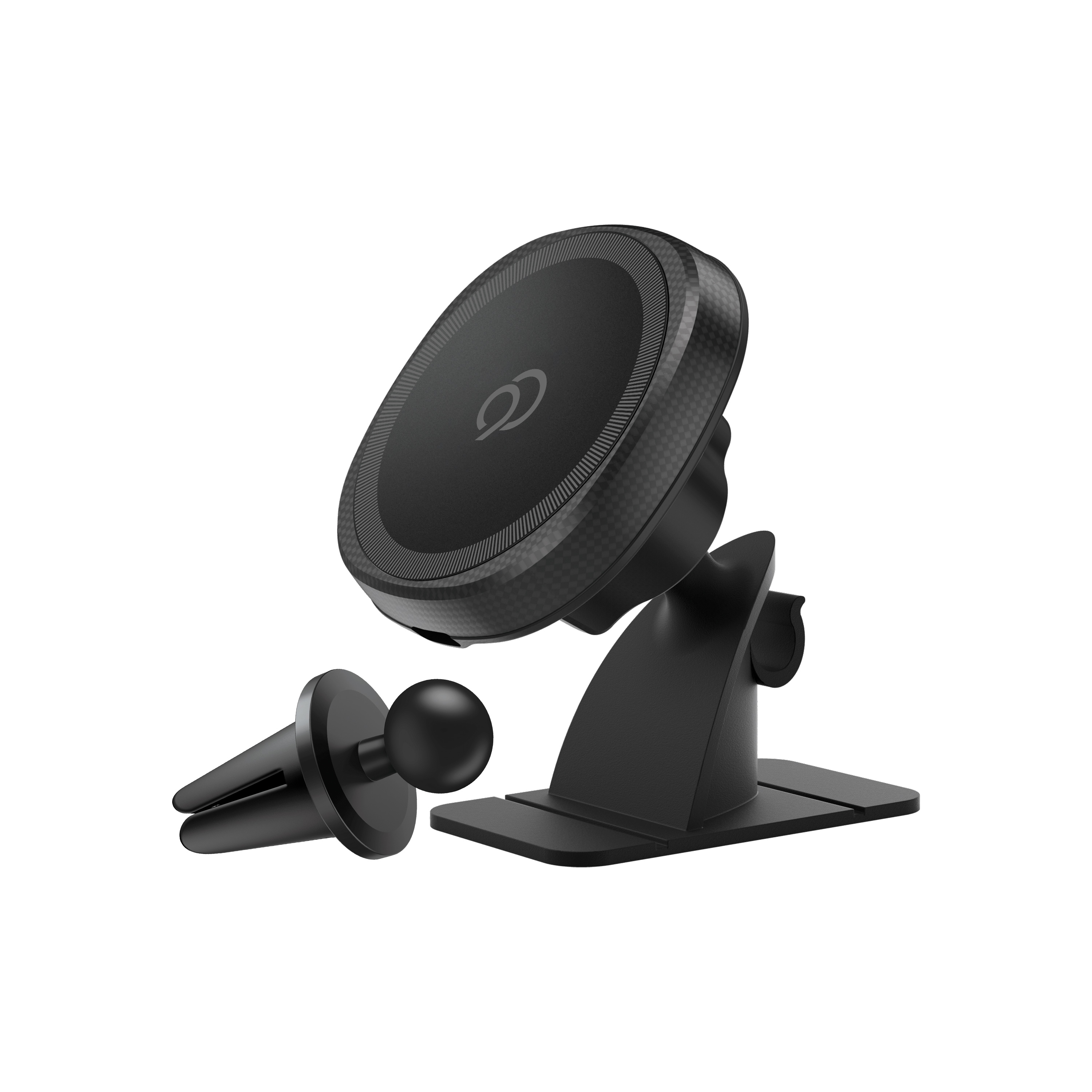 Picture of Nimbus9 Wireless Charging Magnetic Vent/Dash Phone Mount Kit - Black