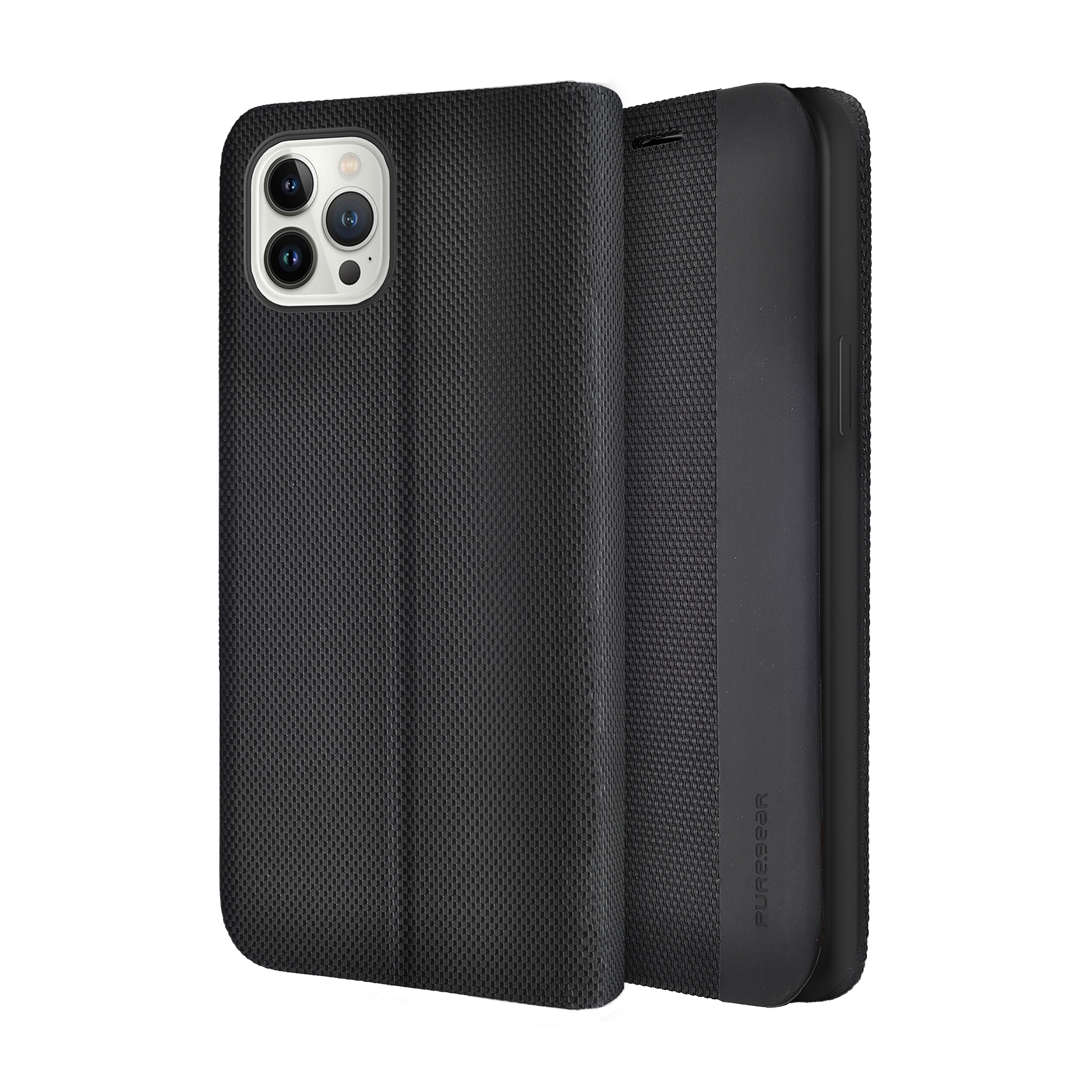 Picture of PureGear Express Folio Series iPhone 15 Pro Max Case - Black