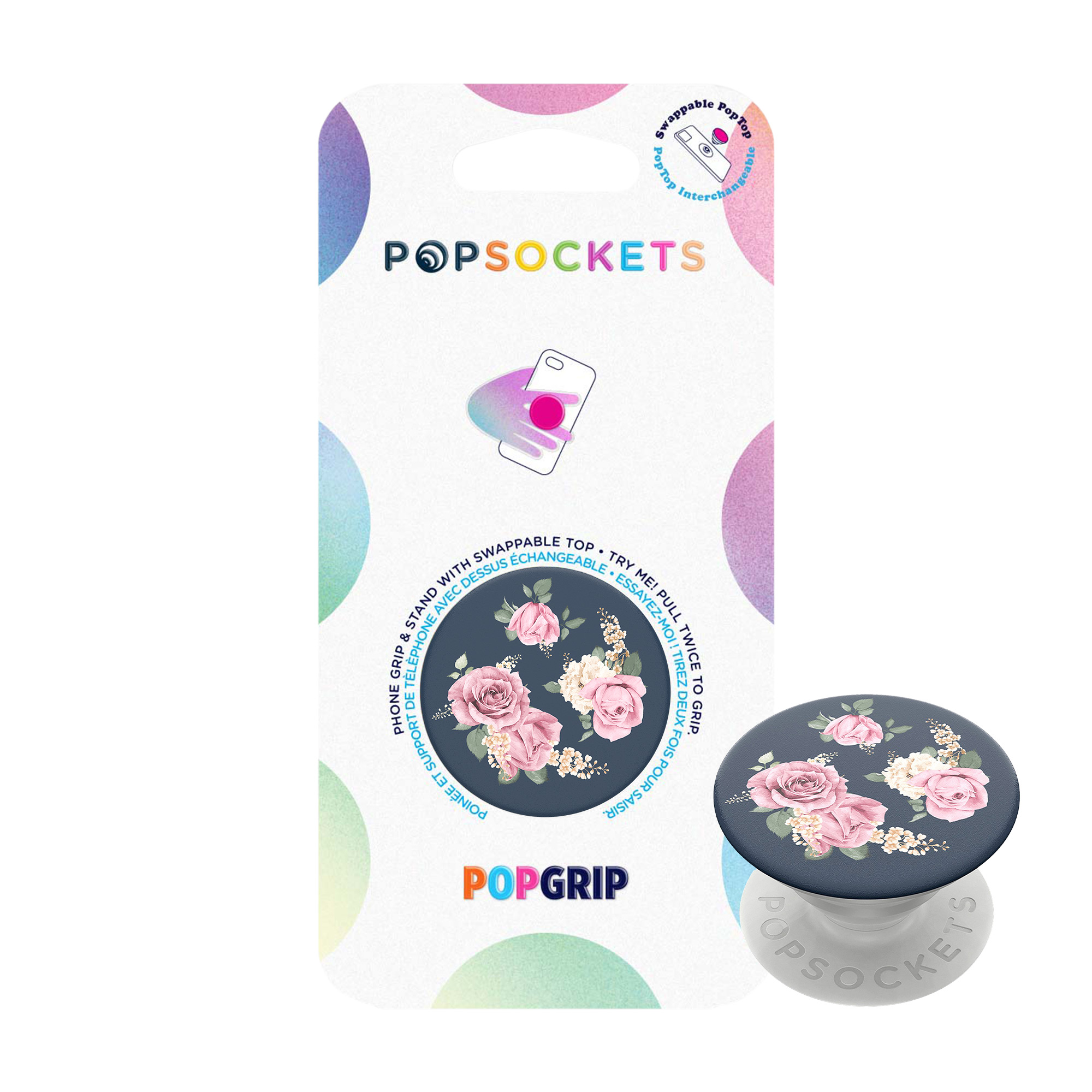 Picture of PopSockets Phone and Tablet Swappable PopGrip - Vintage Perfume