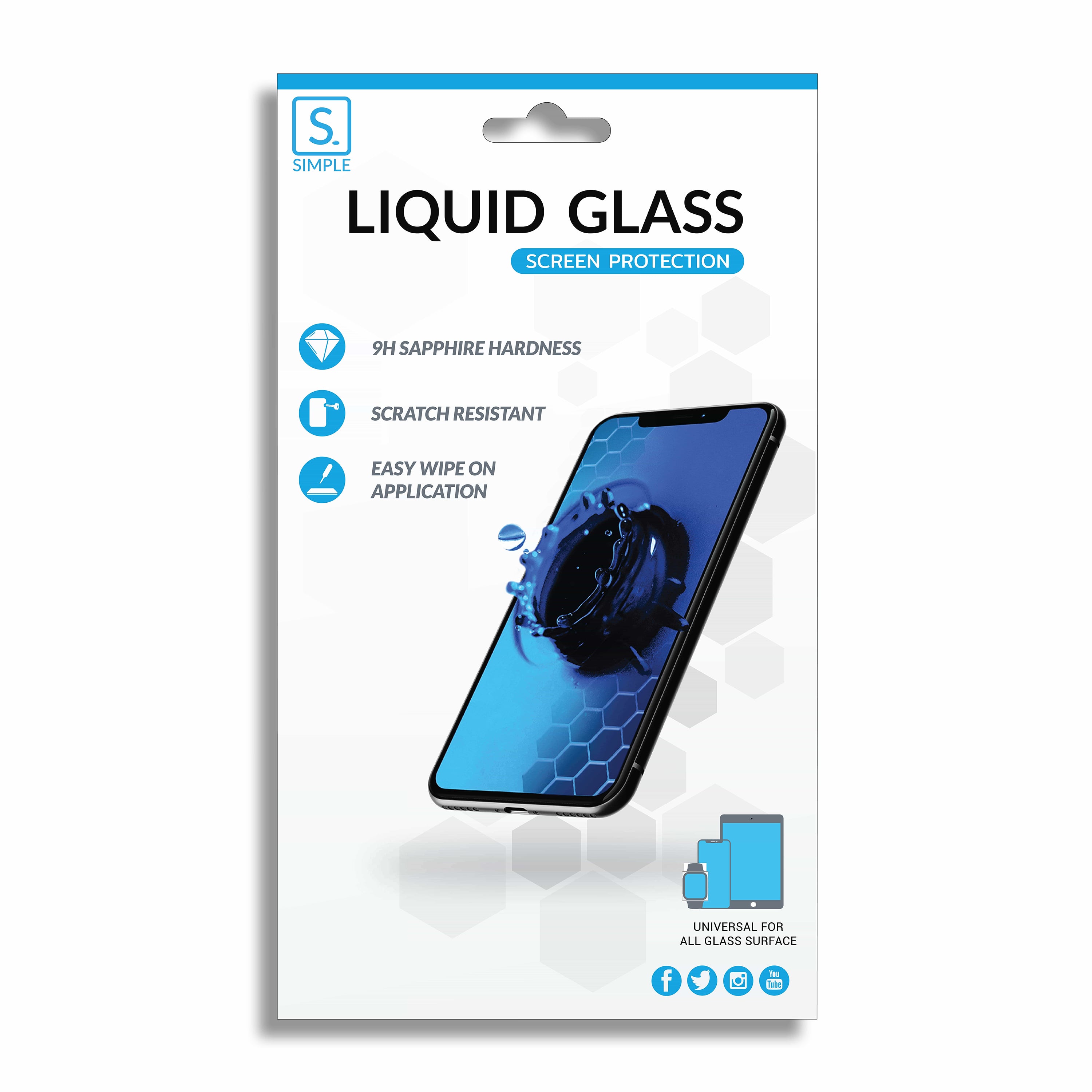 Picture of Simple Universal Liquid Glass Screen Protector - Clear