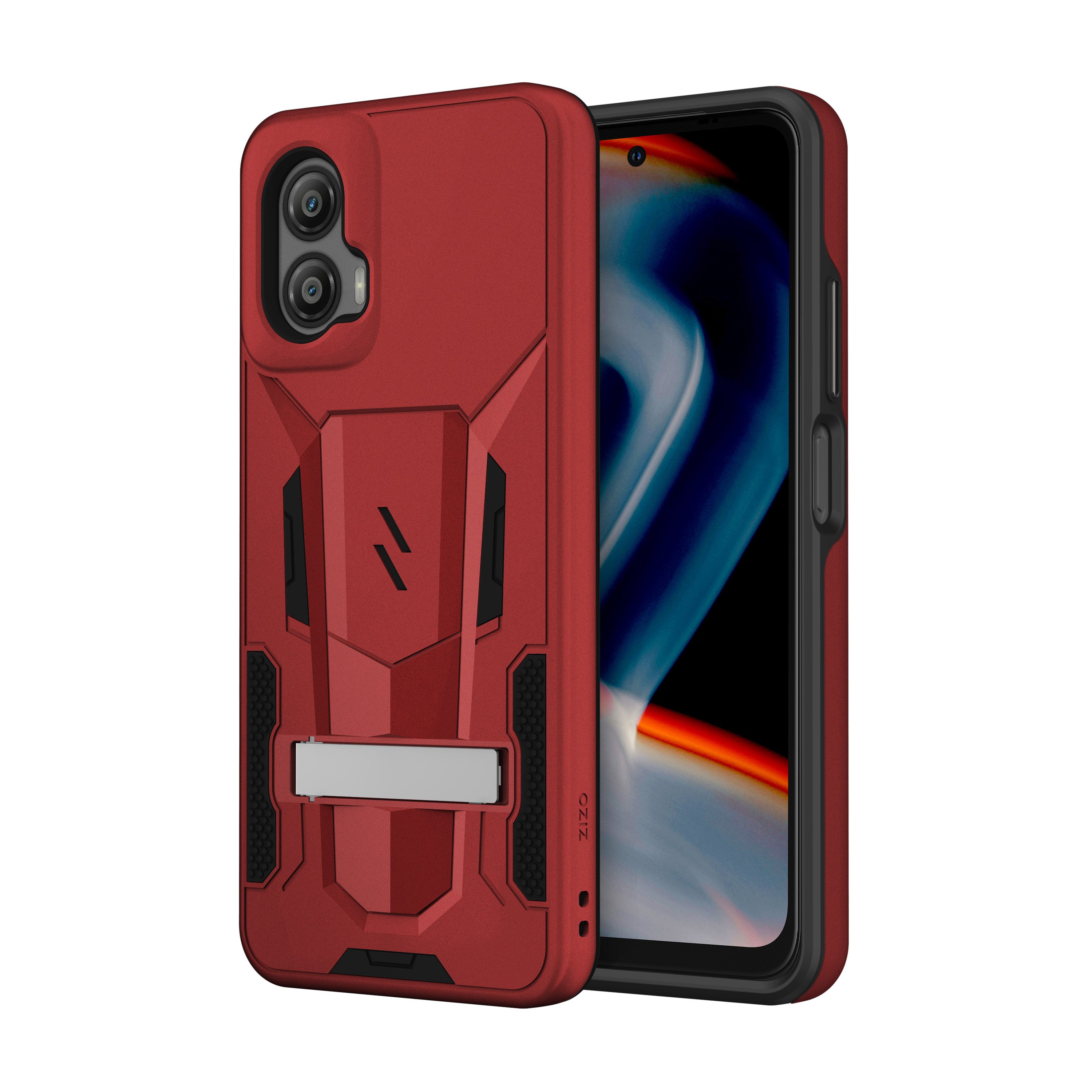 Picture of ZIZO TRANSFORM Series moto g power 5G (2024) Case - Red