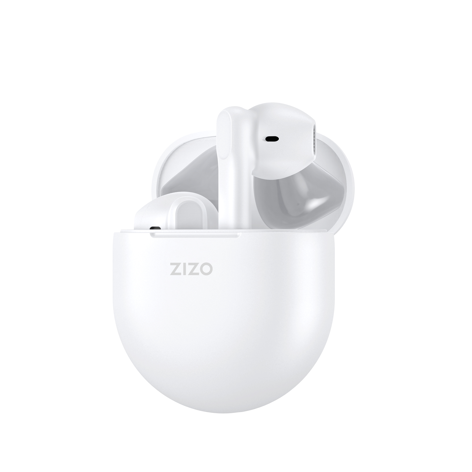 Picture of ZIZO PULSE Z1 True Wireless Earbuds with Charging Case - White