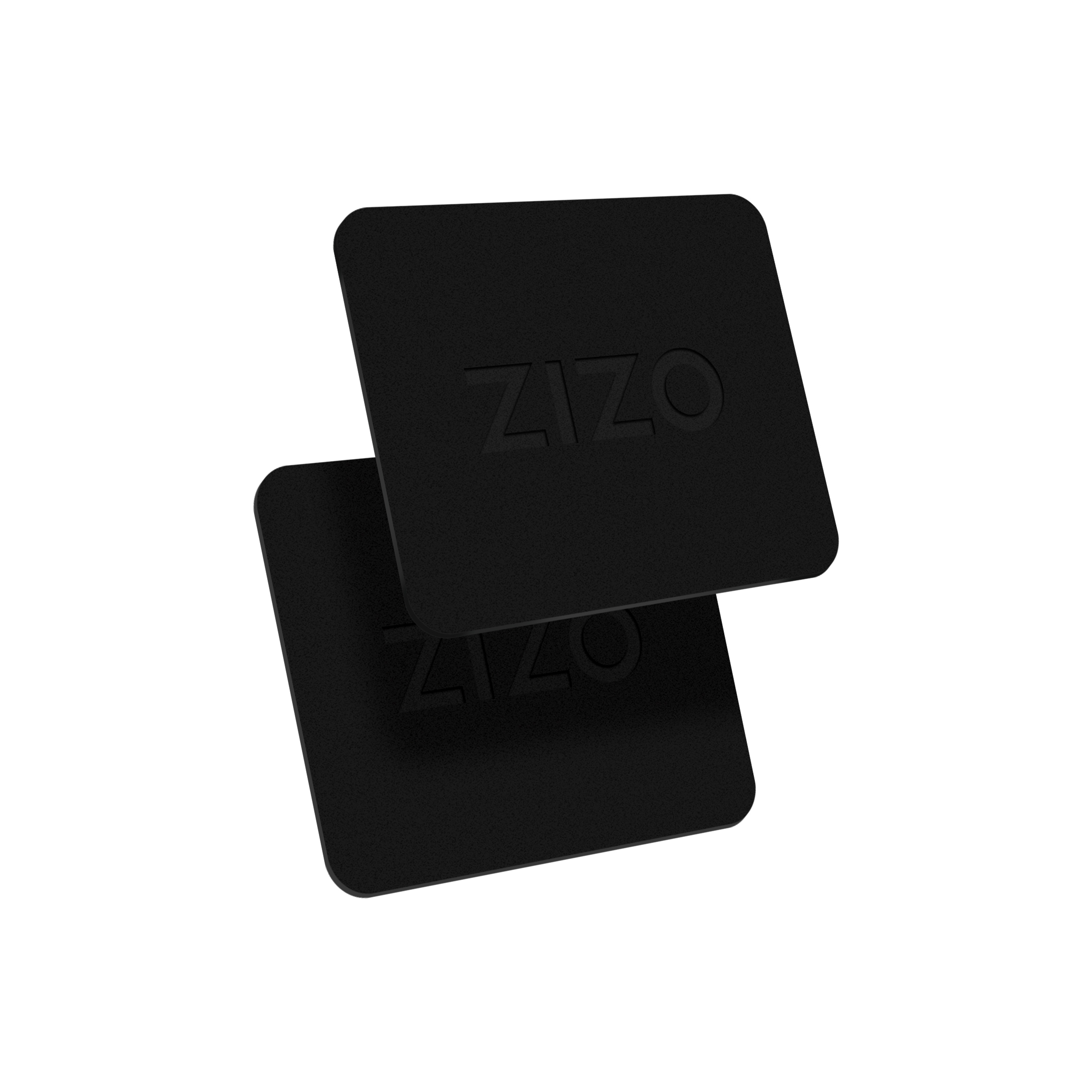 Picture of ZIZO TREKPLATE Magnetic Mount Replacement Plates - Black