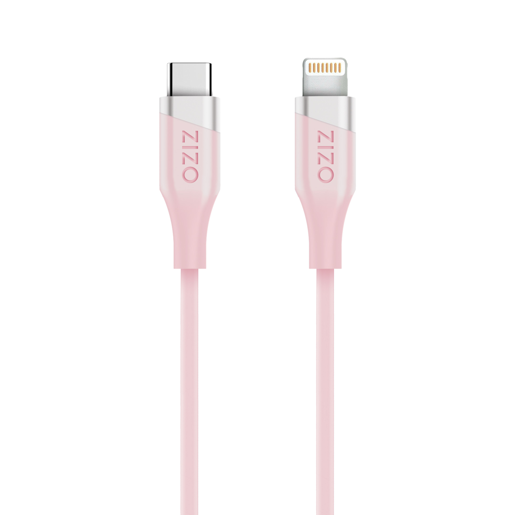 Picture of ZIZO PowerVault Cable USB-C to Lightning 6FT - Peach