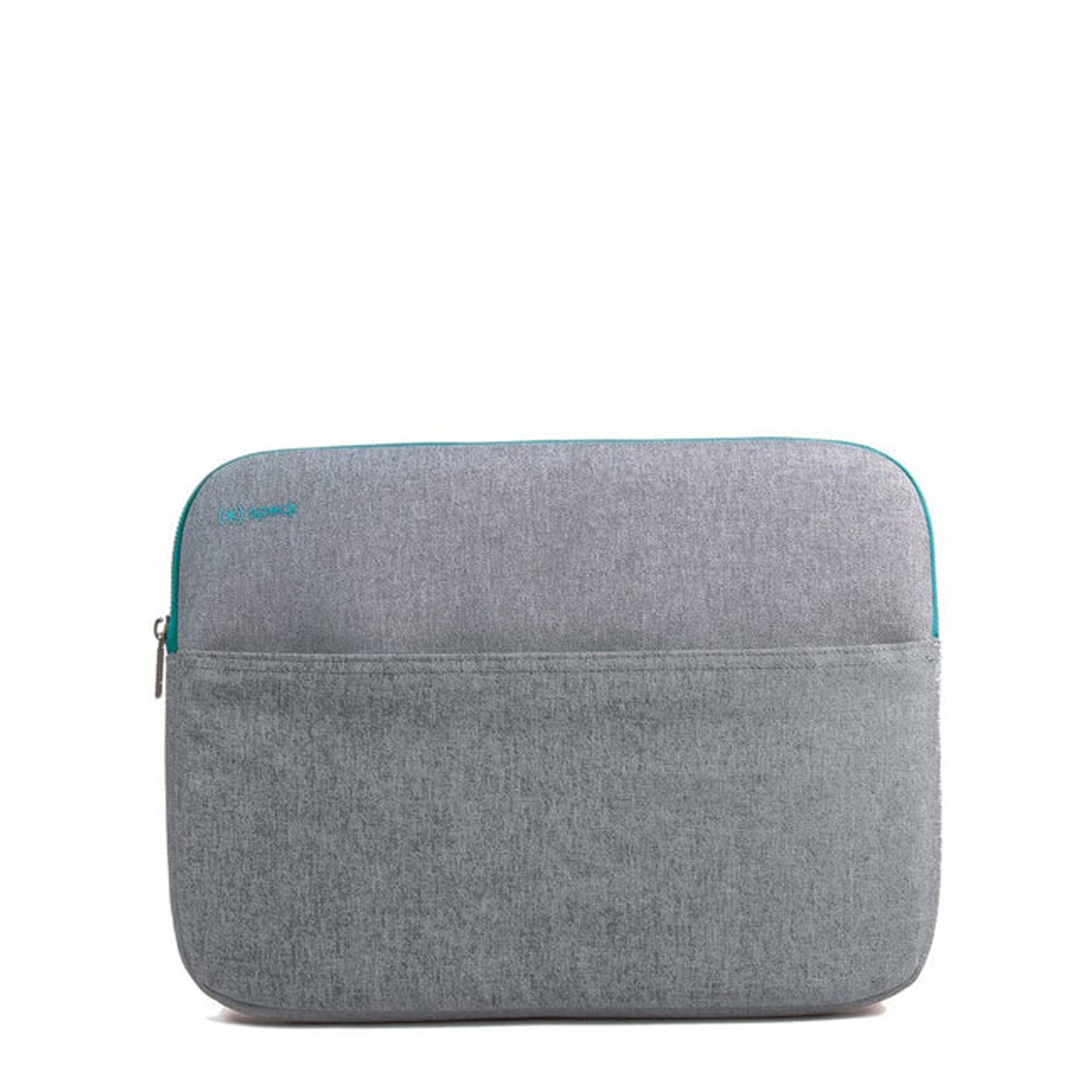 Picture of Speck Transfer Pro Pocket Universal 13"-14" Sleeve - Sweater Grey/Biscay Teal