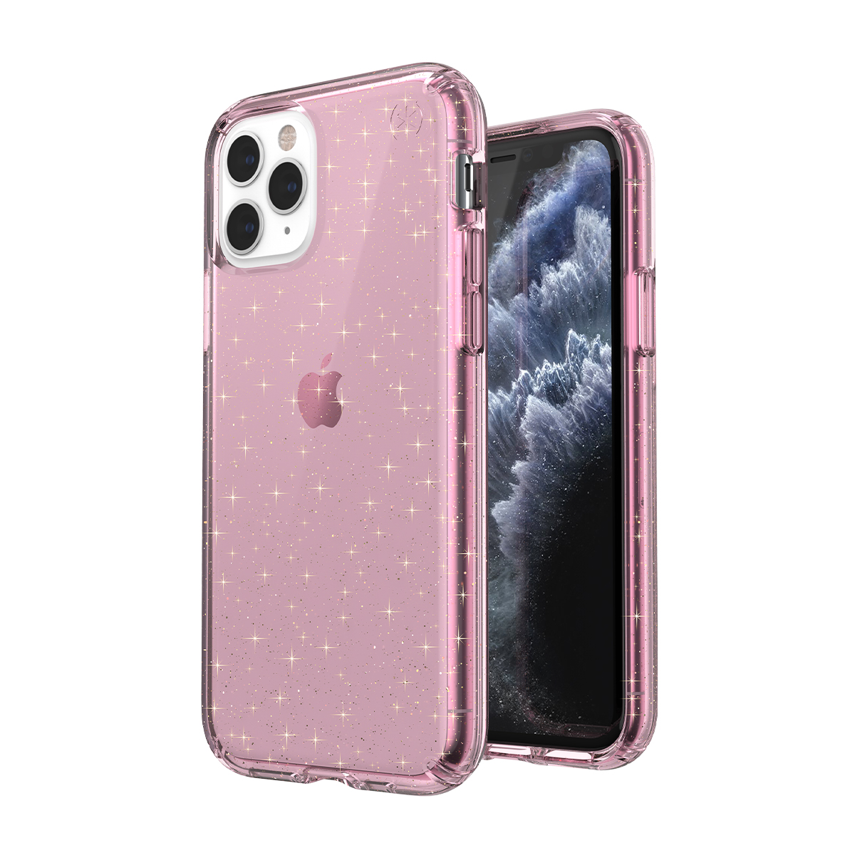 Picture of IPHONE 11 PRO PRESIDIO CLEAR + GLITTER (BELLA PINK WITH GOLD GLITTER/BELLA PINK)