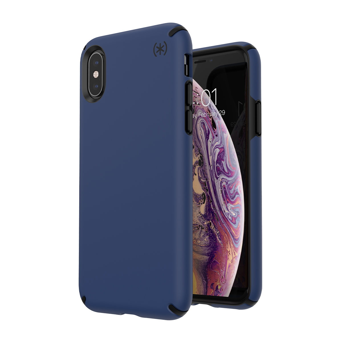 Picture of Speck Apple iPhone XS/X PRESIDO PRO Case (COASTAL BLUE/BLACK)