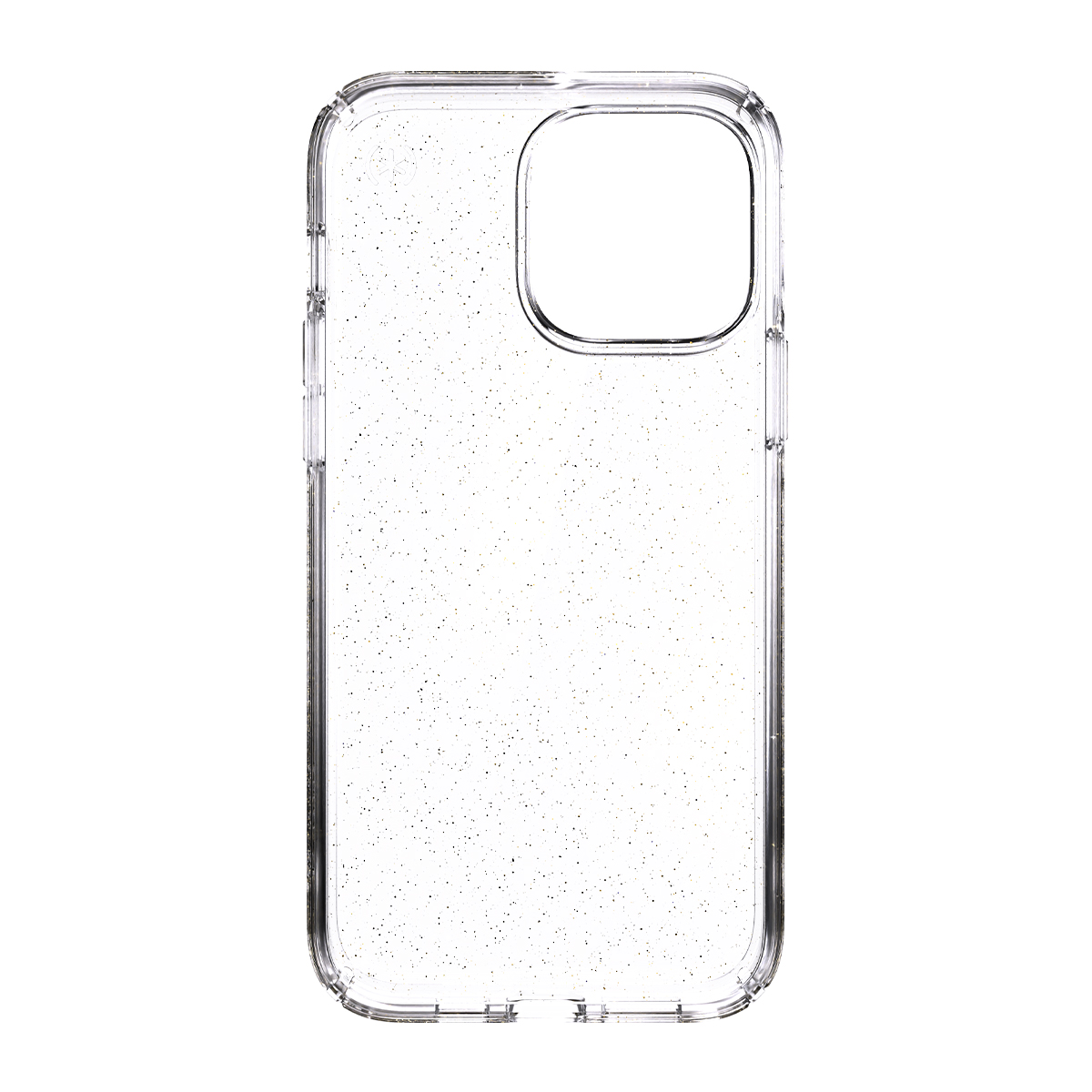 Picture of iPhone 13 PRO Max/12 PRO Max PRESIDIO PERFECT-CLEAR GLITTER Case (CLEAR W/GOLD GLTR/CLR)