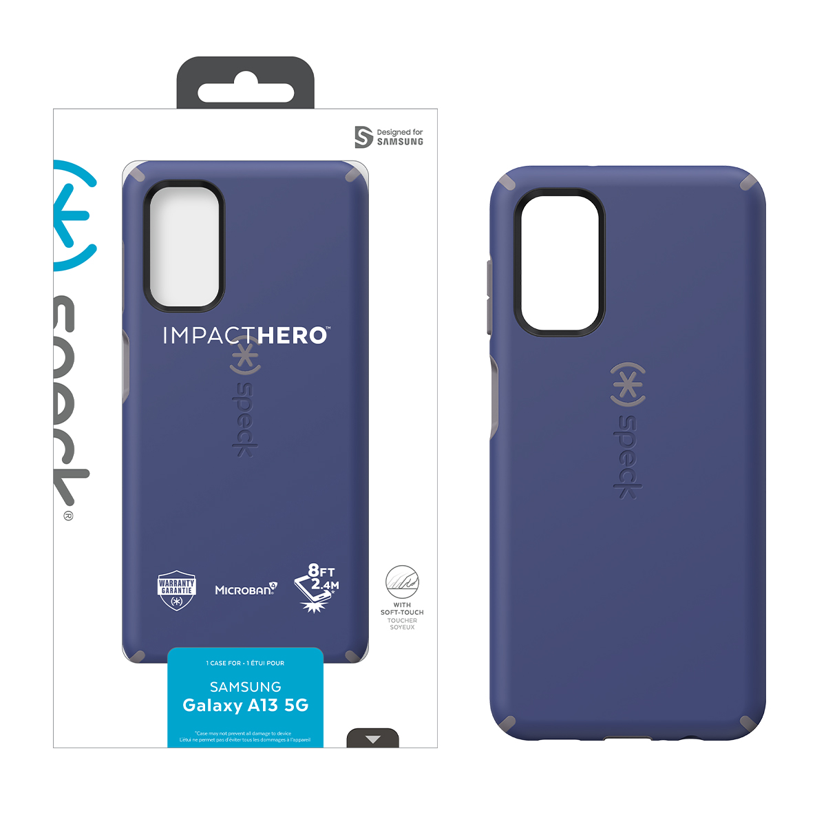 Picture of Samsung Galaxy A13 5G IMPACT HERO Dual-layer Case - Prussian Blue