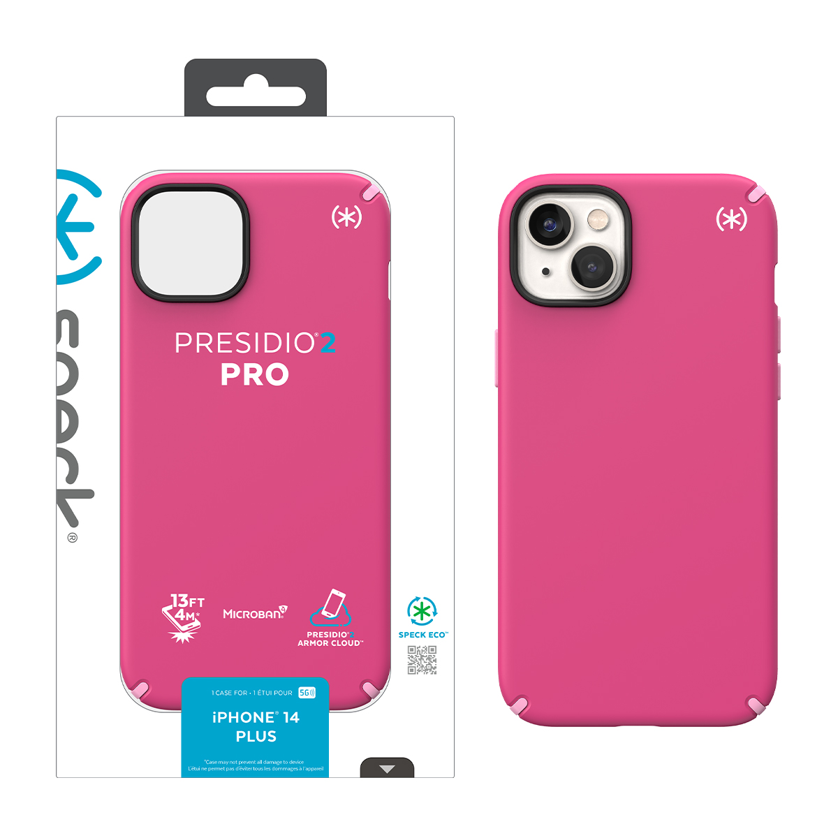 Picture of IPHONE 14 PLUS PRESIDIO 2 PRO (DIGITALPINK/BLOSSOMPINK/WHITE)