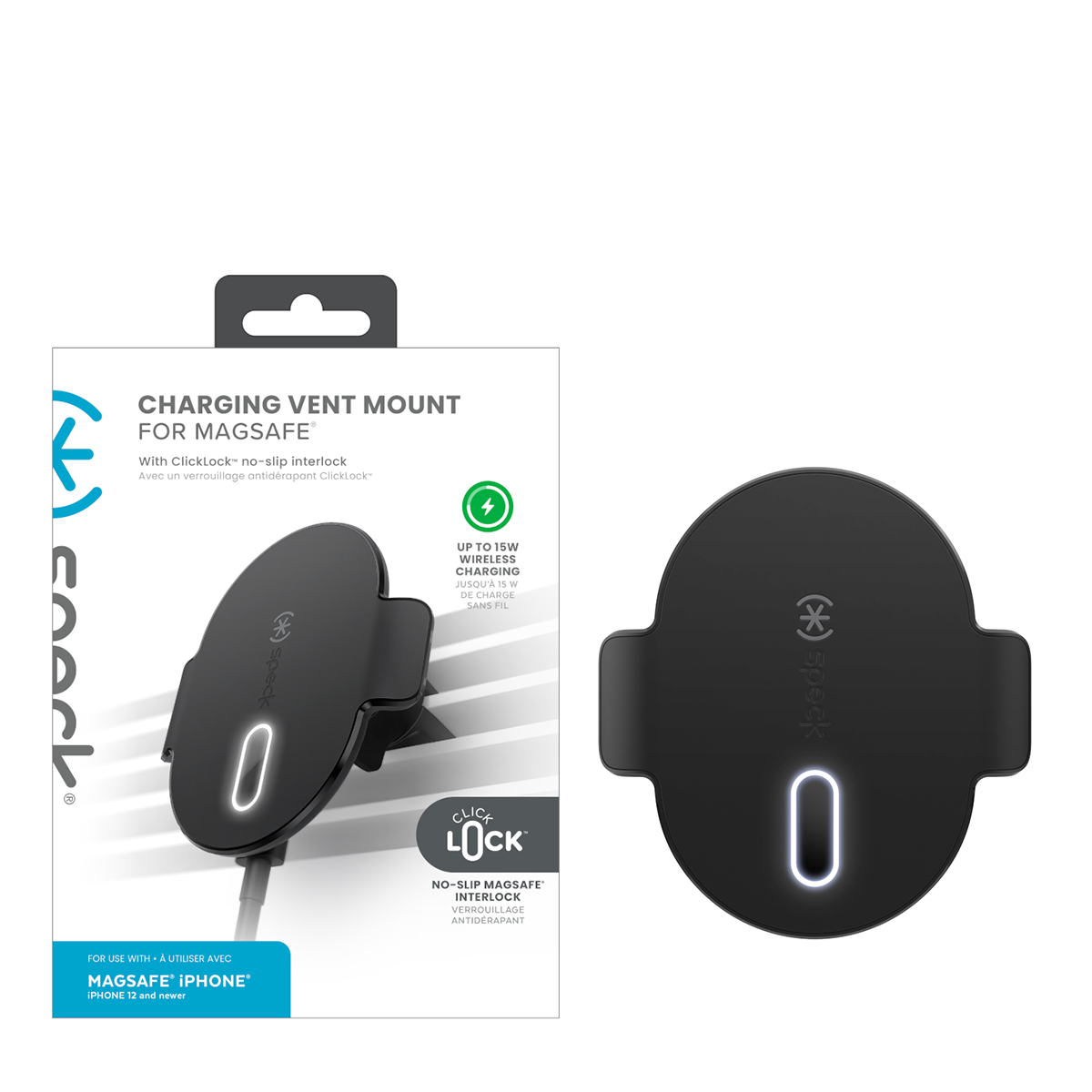 Picture of SPECK WIRELESS CHARGING CAR VENT MOUNT + CL