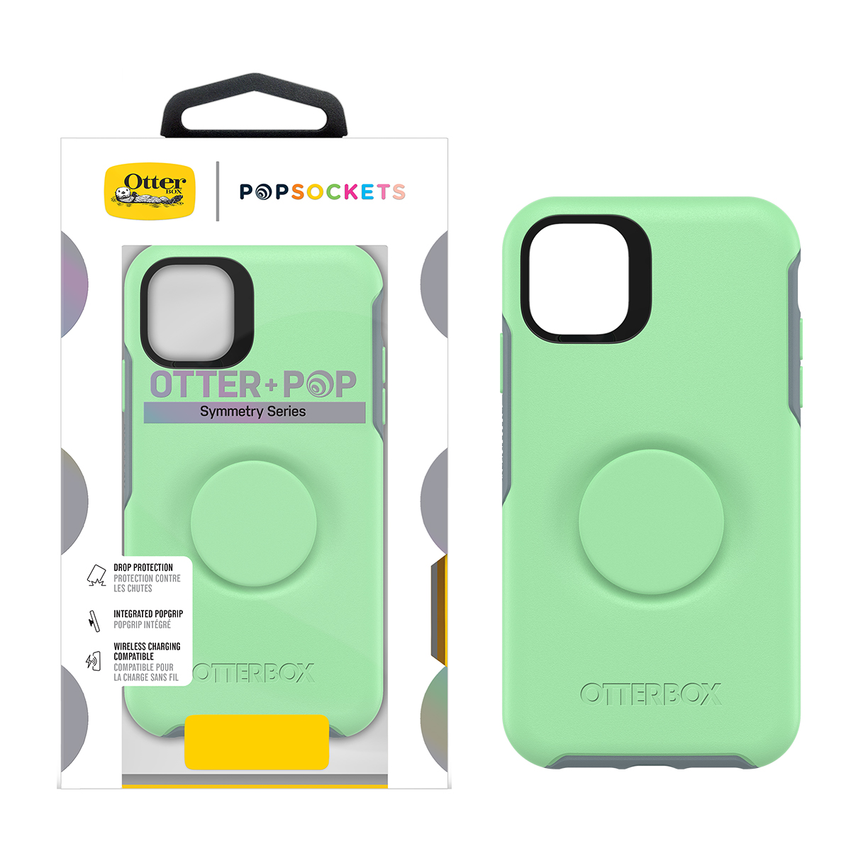 Picture of Otterbox Symmetry Series + PopSocket for Apple iPhone 11 Pro - Mint To Be