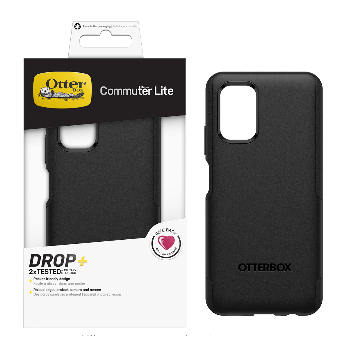 Picture of OtterBox Nokia G400 5G Commuter LITE Dual-layer Case - Ironchic Black