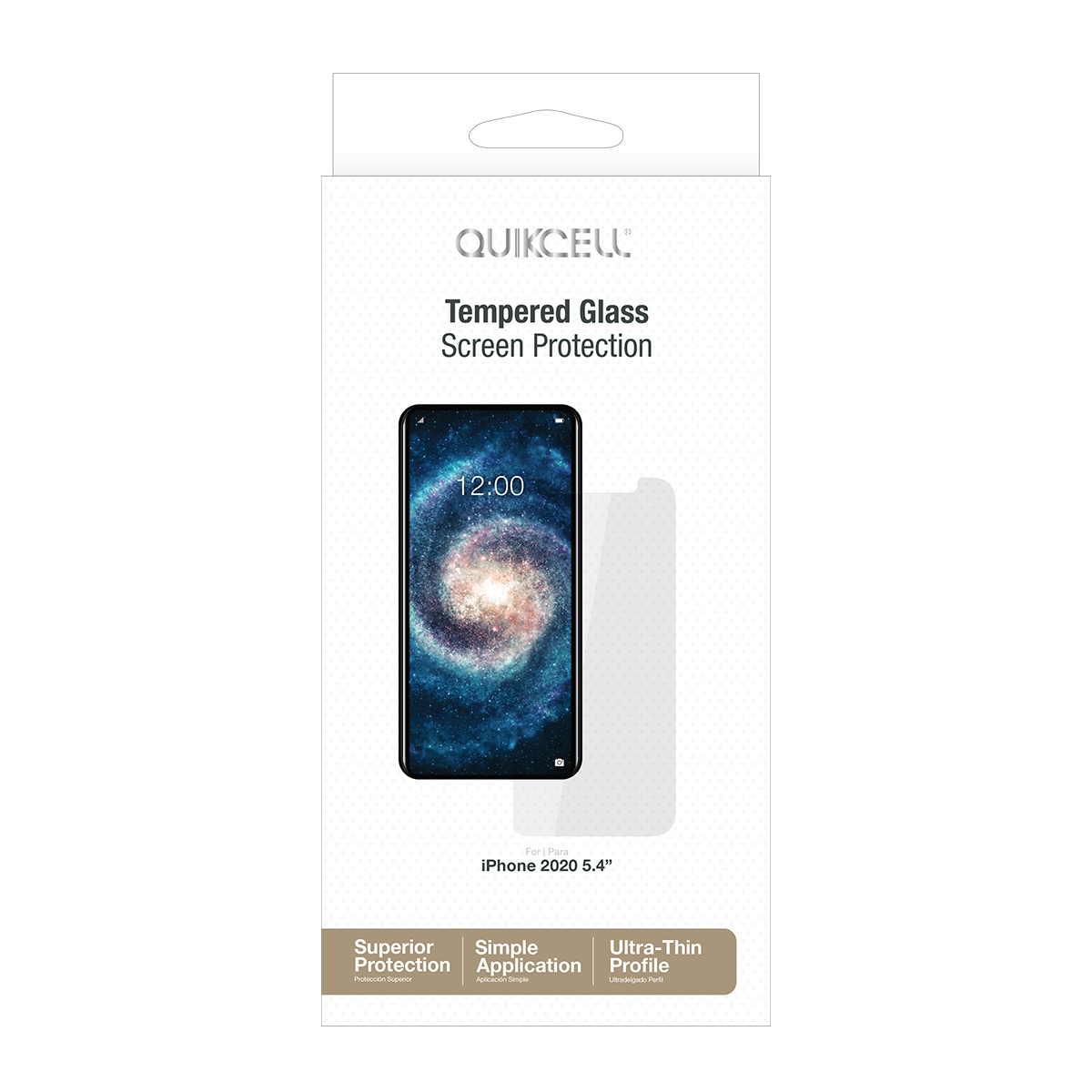 Picture of Quikcell Apple iPhone 12 Mini TEMPERED GLASS Screen Protector