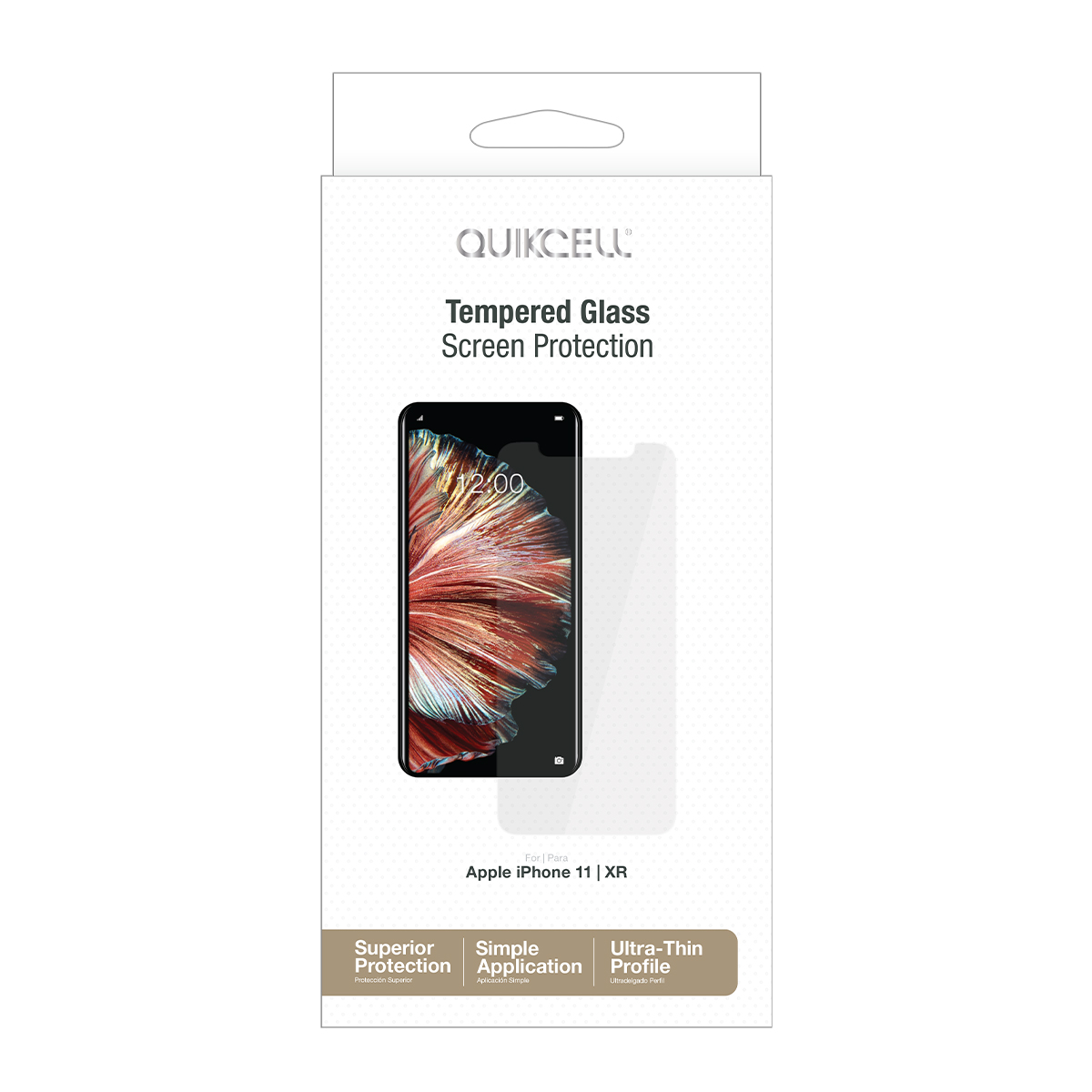 Picture of Quikcell Apple iPhone XR/iPhone 11 TEMPERED GLASS Screen Protection - Clear