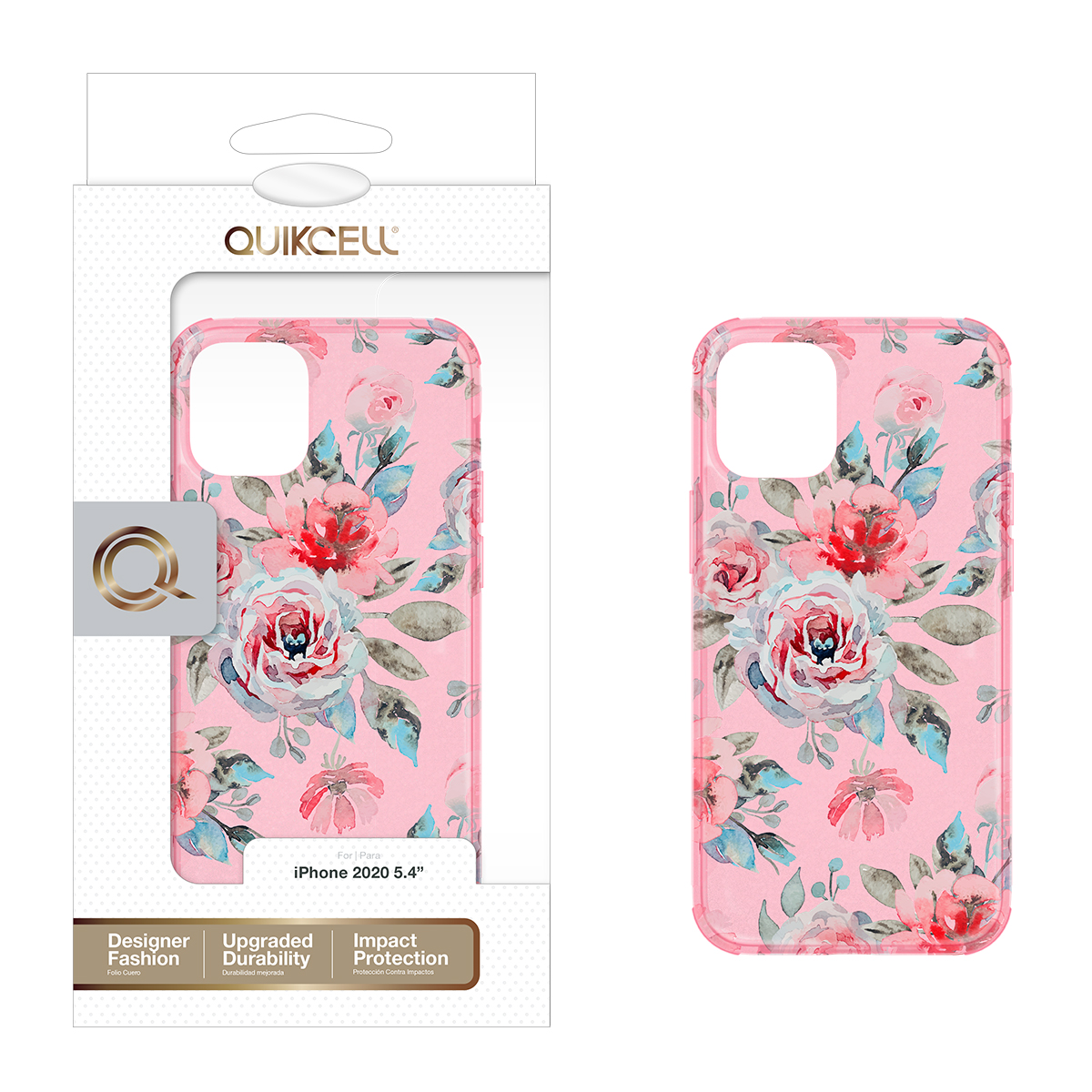 Picture of Quikcell Apple iPhone 12 Mini ICON PLUS Fashion Case - Rose Oasis