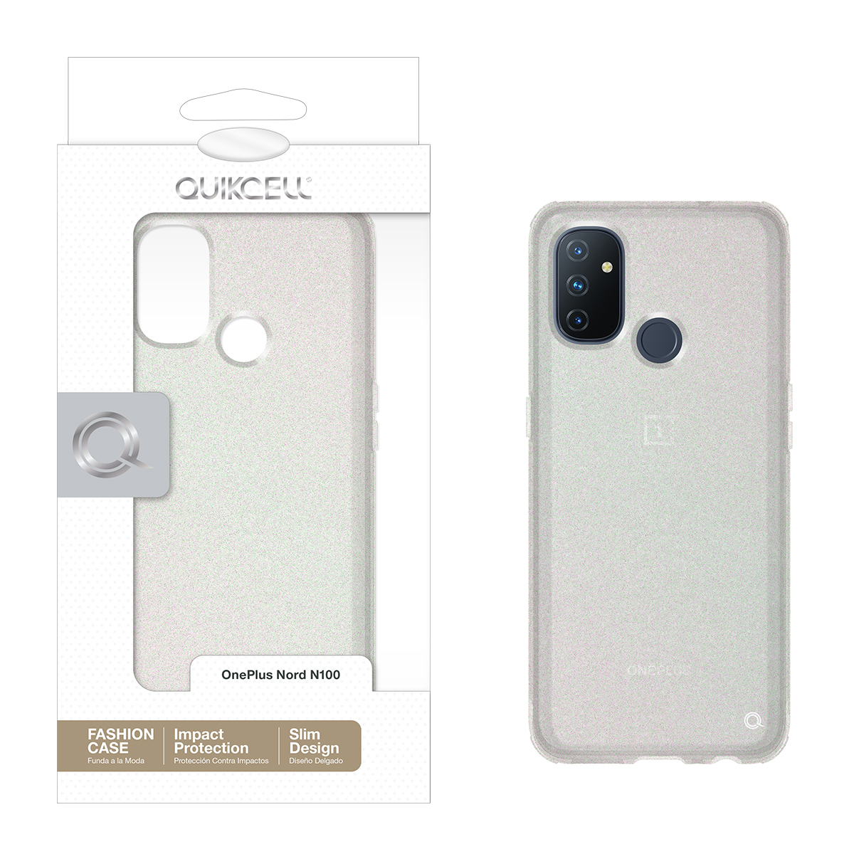 Picture of Quikcell OnePlus Nord N100 ICON Fashion Case - Stardust