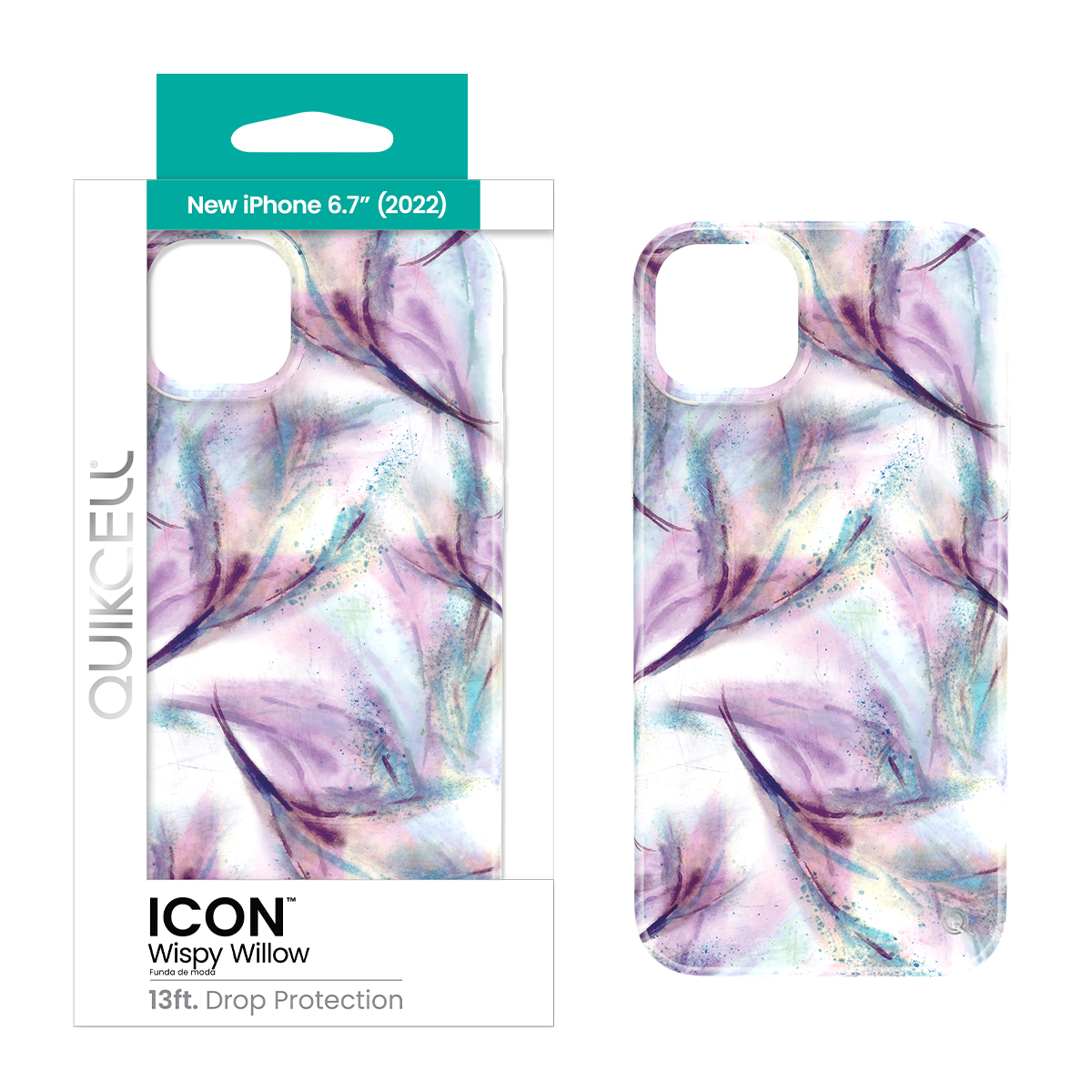 Picture of Quikcell Apple iPhone 14 Plus ICON Fashion Case - Wispy Willow