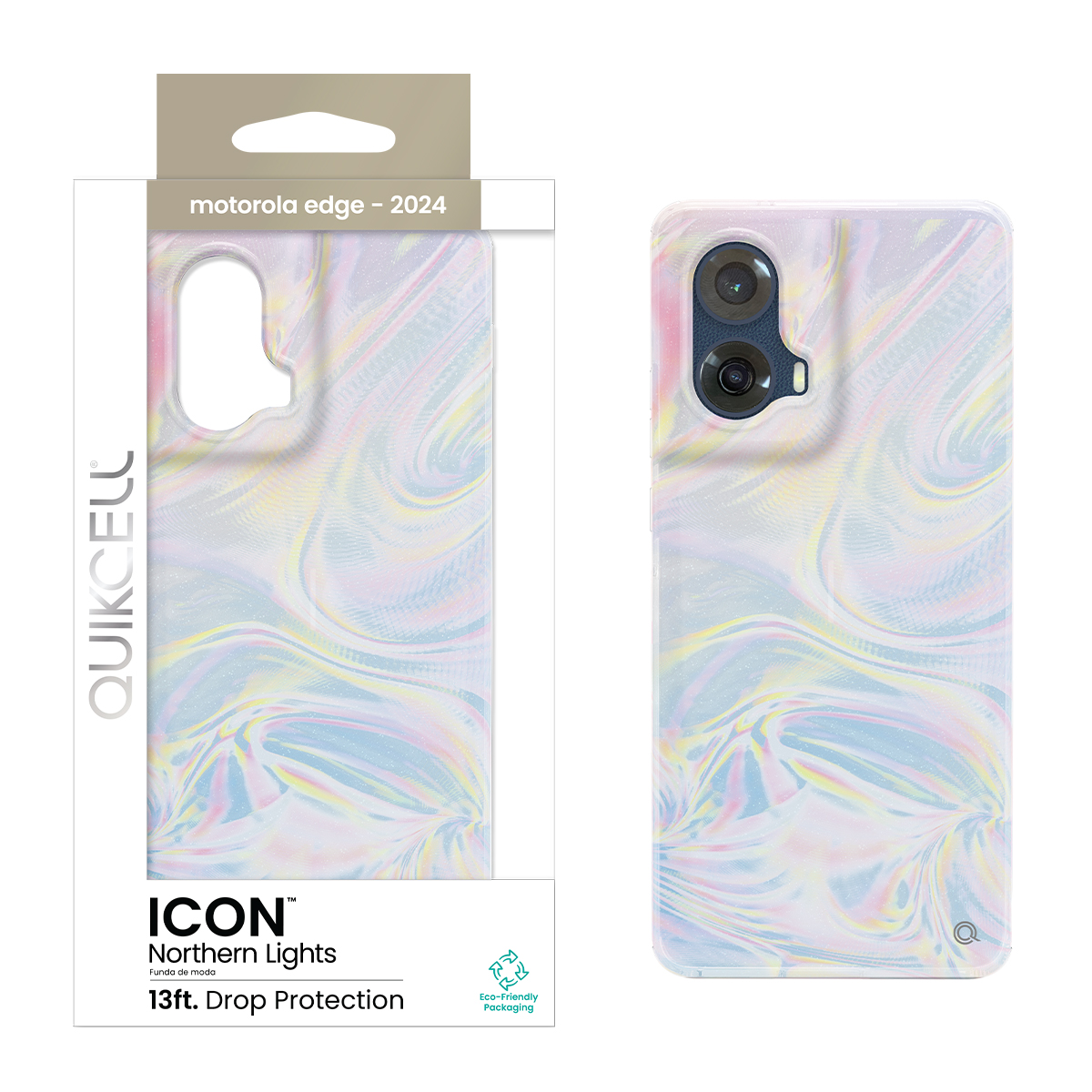 Picture of Quikcell Moto Edge 5G Fashion Case - Northern Lights