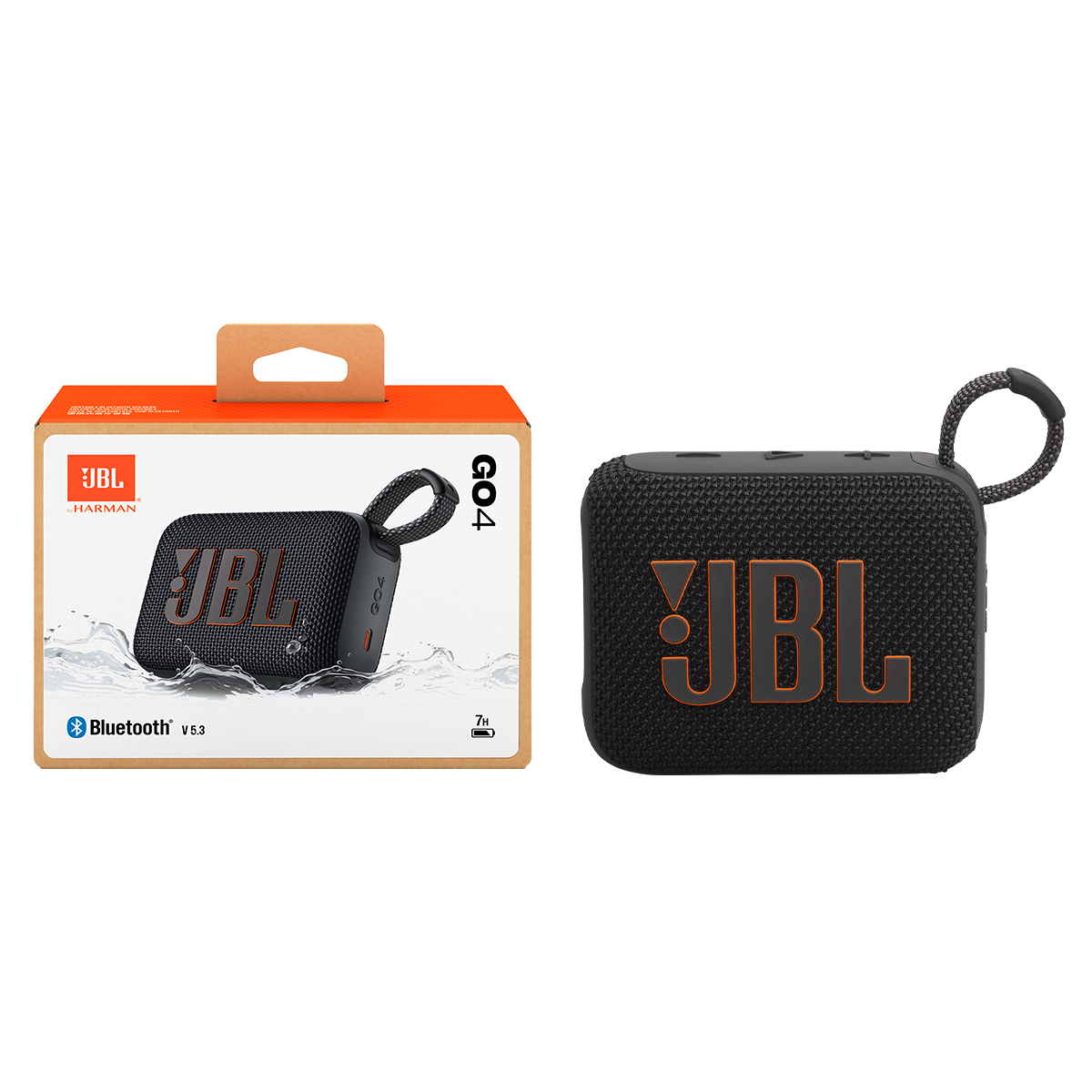 Picture of JBL GO 4 Ultra-Portable Wireless Speaker - Black