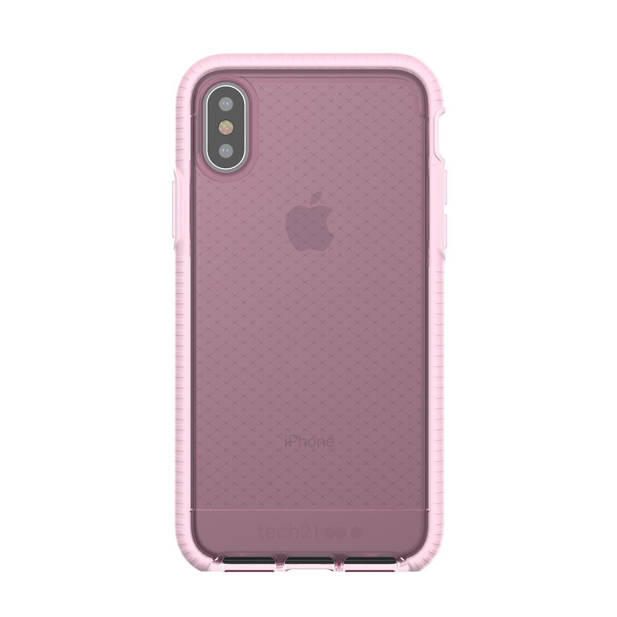 Picture of Tech21 Apple iPhone X/XS Evo Check Case - Light Rose/White