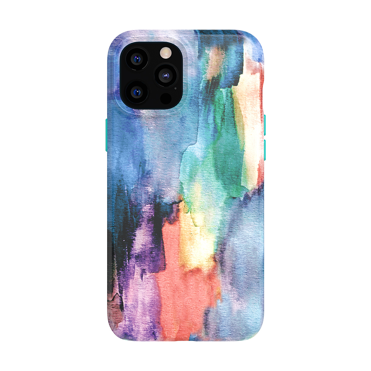 Picture of Tech21 EcoArt for iPhone 12 Pro Max - Watercolour 2 Multi