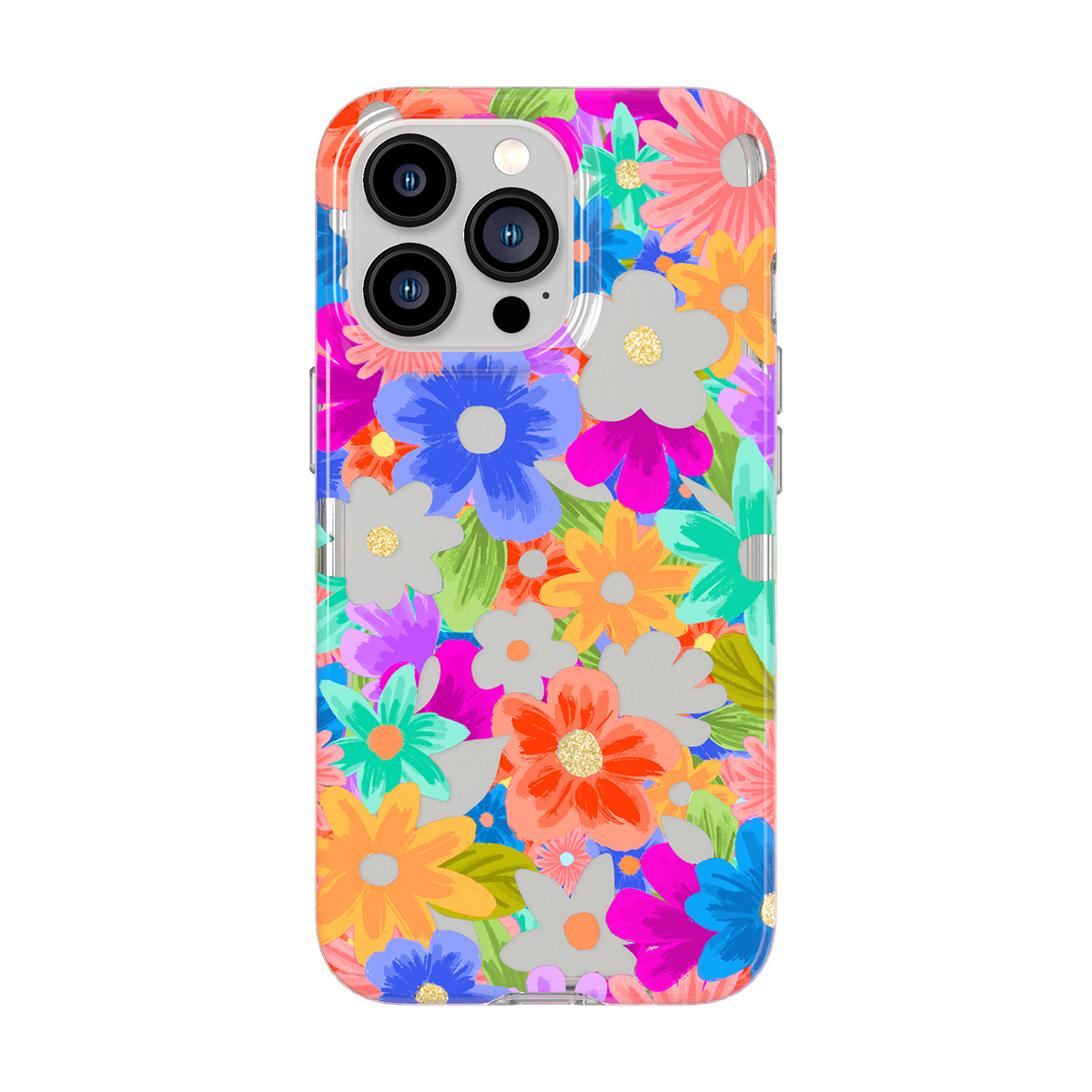 Picture of Tech21 EvoArt for iPhone 13 Pro - Cutout Flora