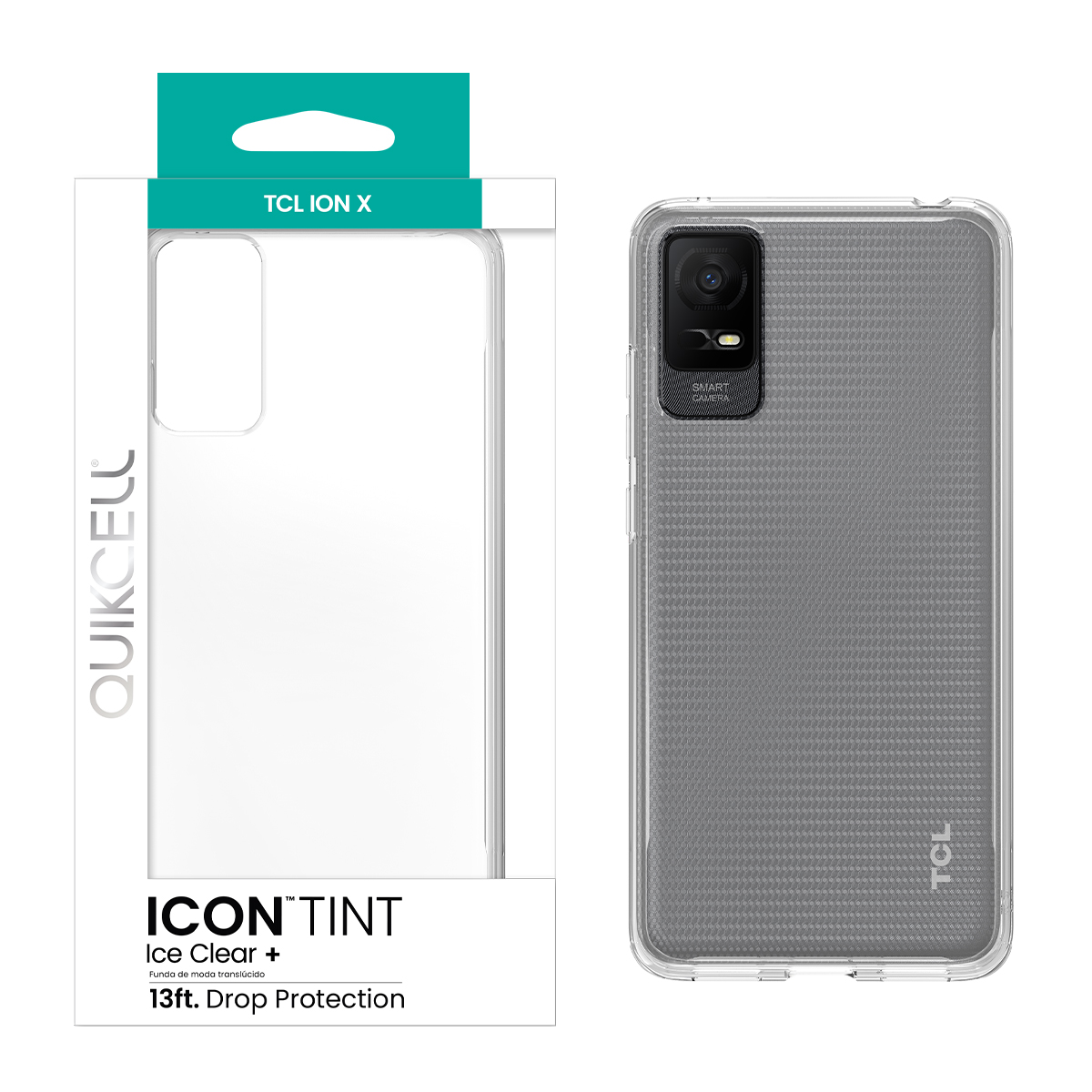 Picture of Quikcell TCL ION X ICON TINT Translucent Case - Ice