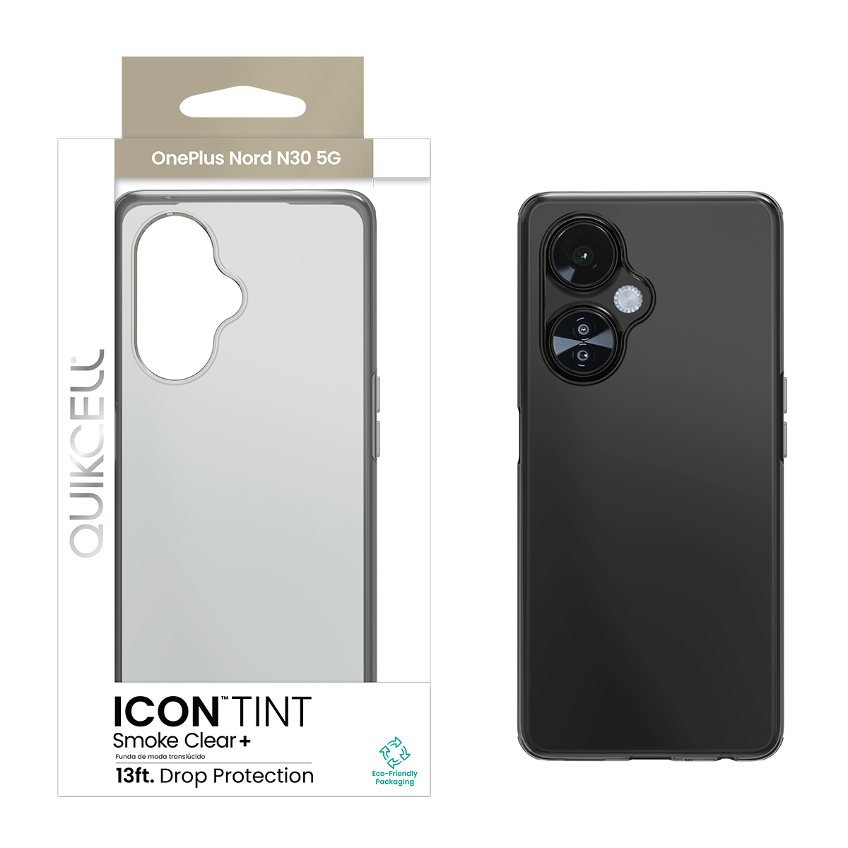 Picture of Quikcell OnePlus Nord N30 5G ICON TINT Translucent Case - Smoke