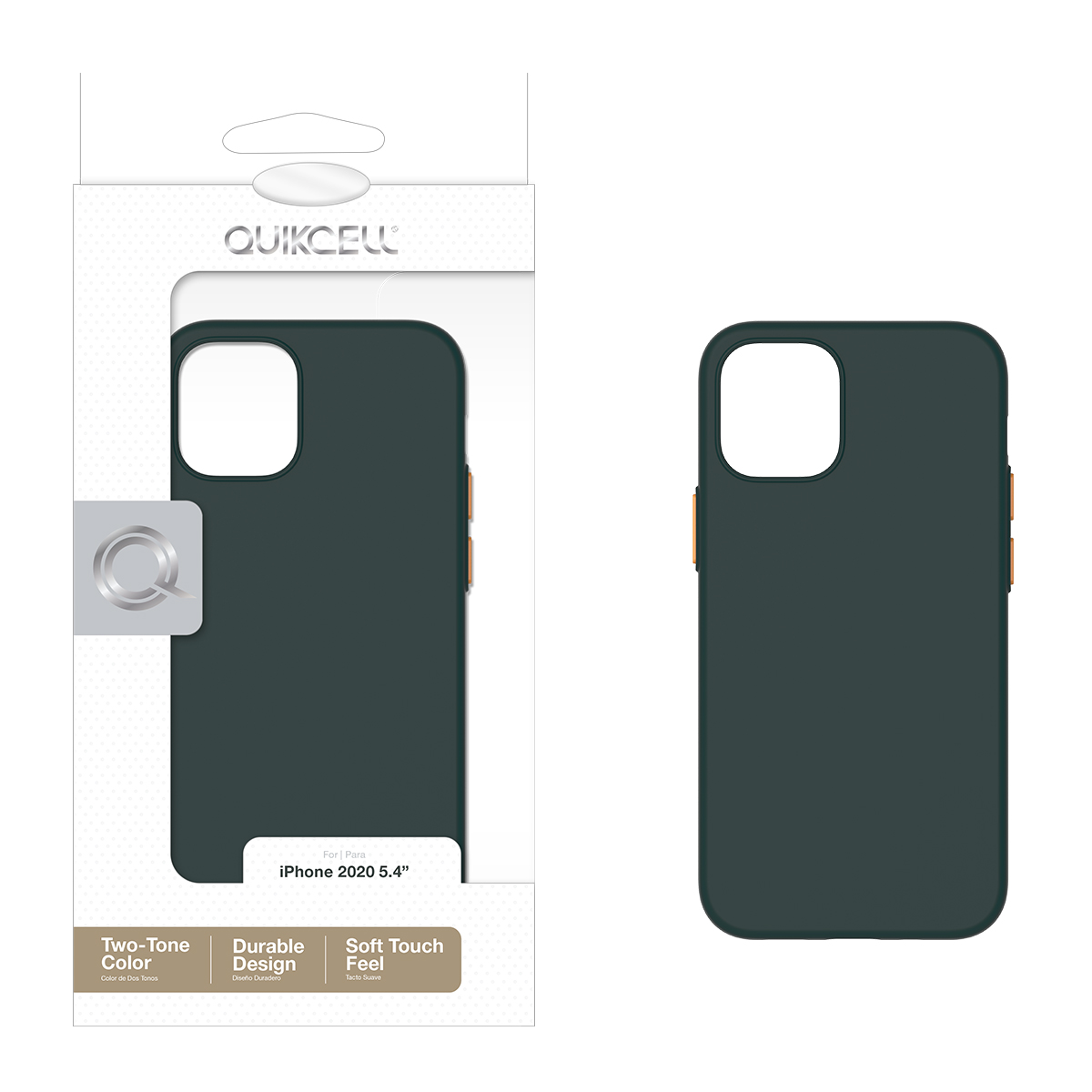 Picture of Quikcell Apple iPhone 12 Mini VARSITY Silicone Case - Turf