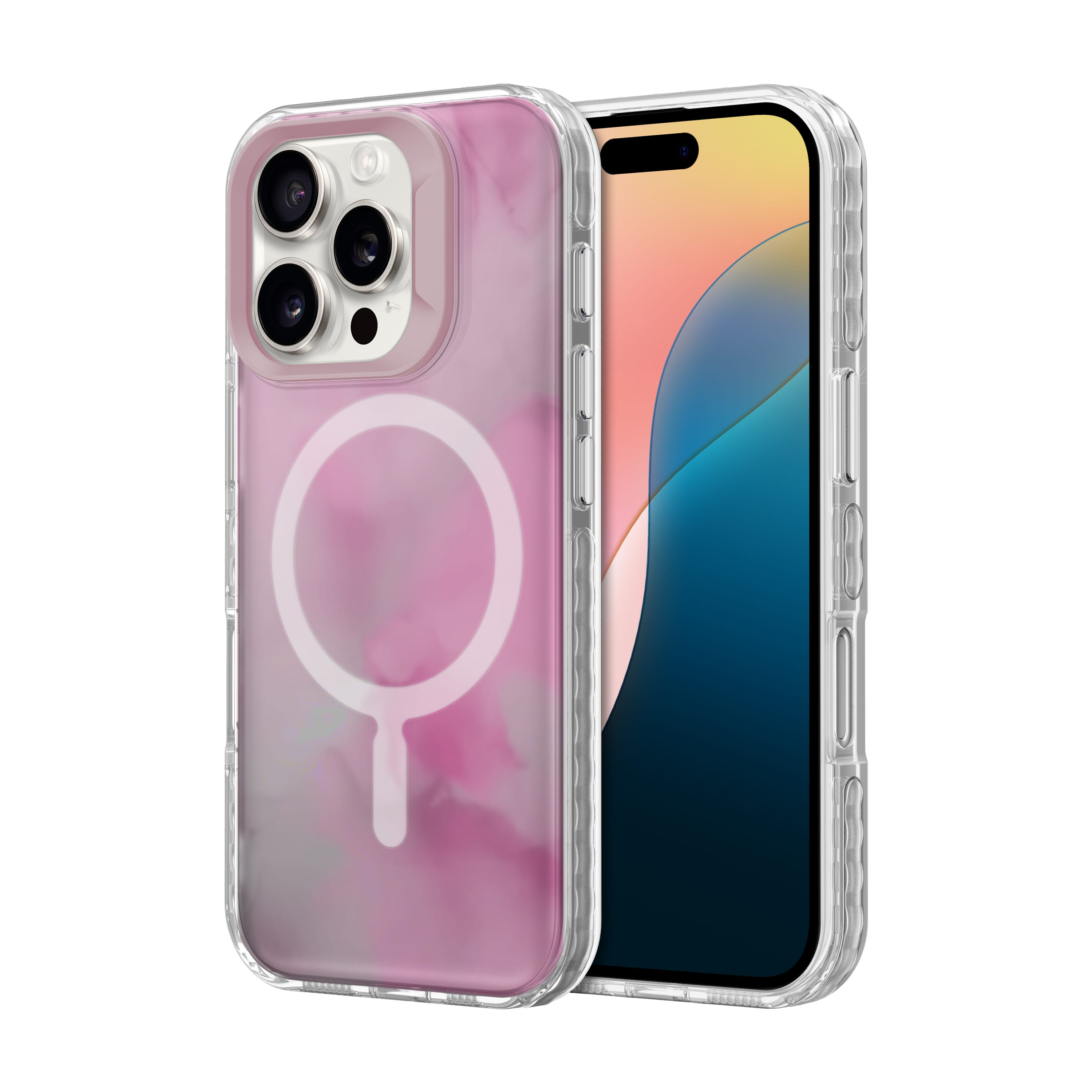 Picture of CLICK Cosmic MagSafe Series iPhone 16 Pro Case - Pink