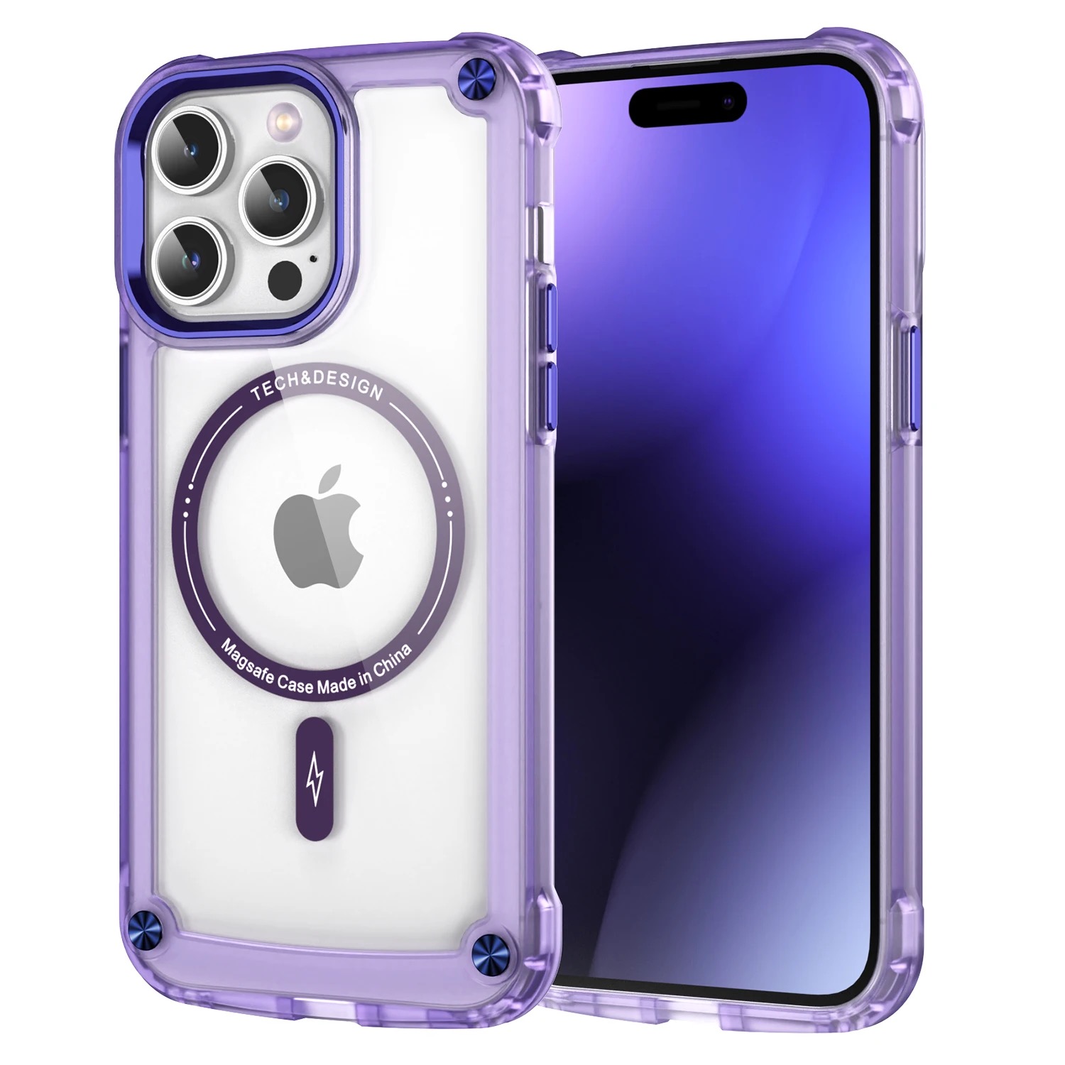 Picture of CLICK Edge Series iPhone 16 Pro Max Case - Purple