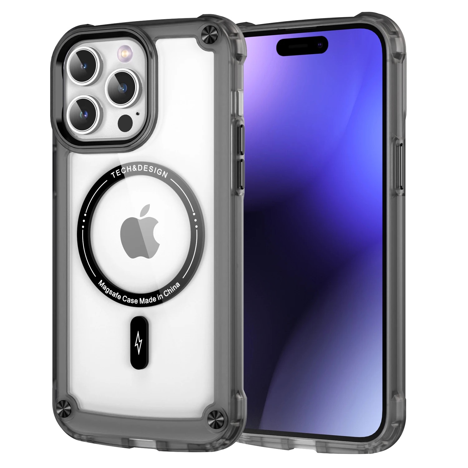 Picture of CLICK Edge Series iPhone 16 Pro Max Case - Smoke