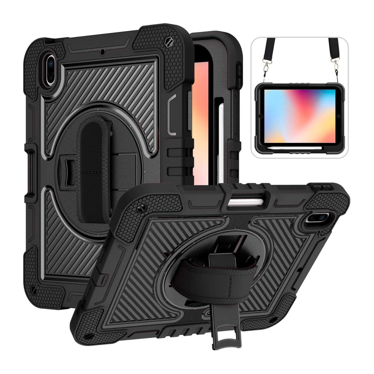 Picture of CLICK Fortitude Series Case for iPad 10.9in (10th generation) - Black