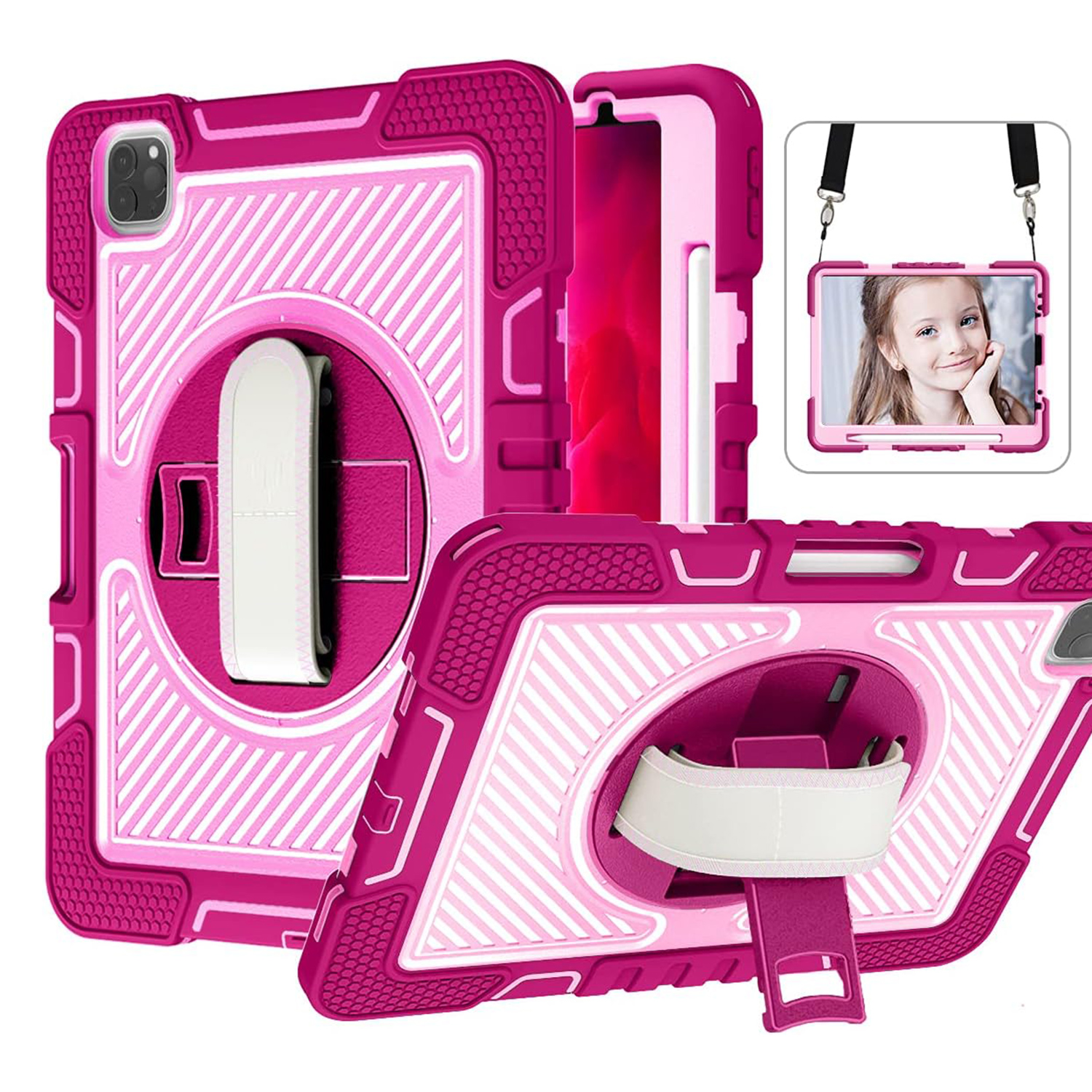 Picture of CLICK Fortitude Series Case for iPad Pro 11 - Pink