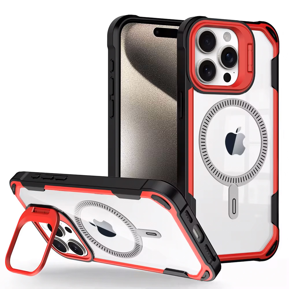 Picture of CLICK Fusion MagSafe Series iPhone 16 Pro Max Case - Red