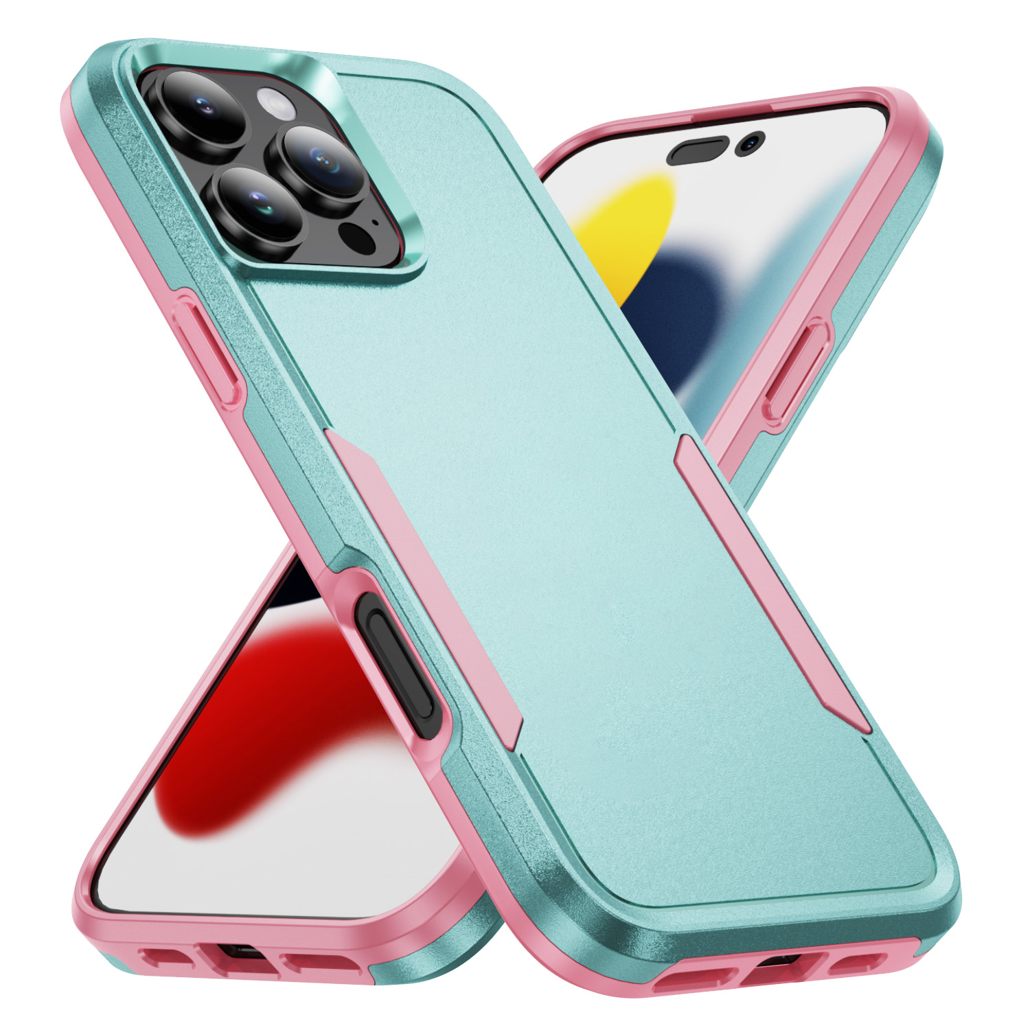 Picture of CLICK Impact MagSafe Series iPhone 16 Pro Max Case - Aqua Pink