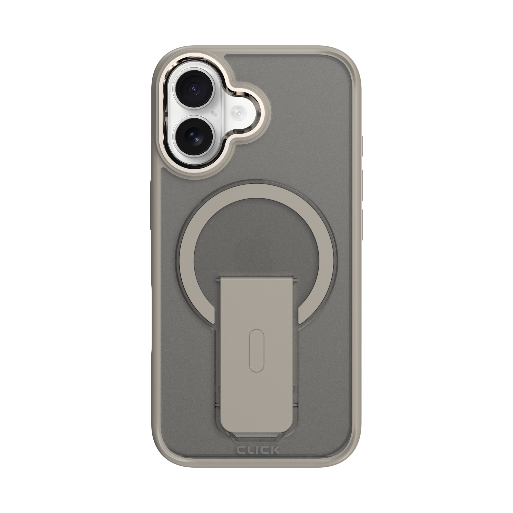 Picture of CLICK Latch Series iPhone 16 Case - Smoke Gray