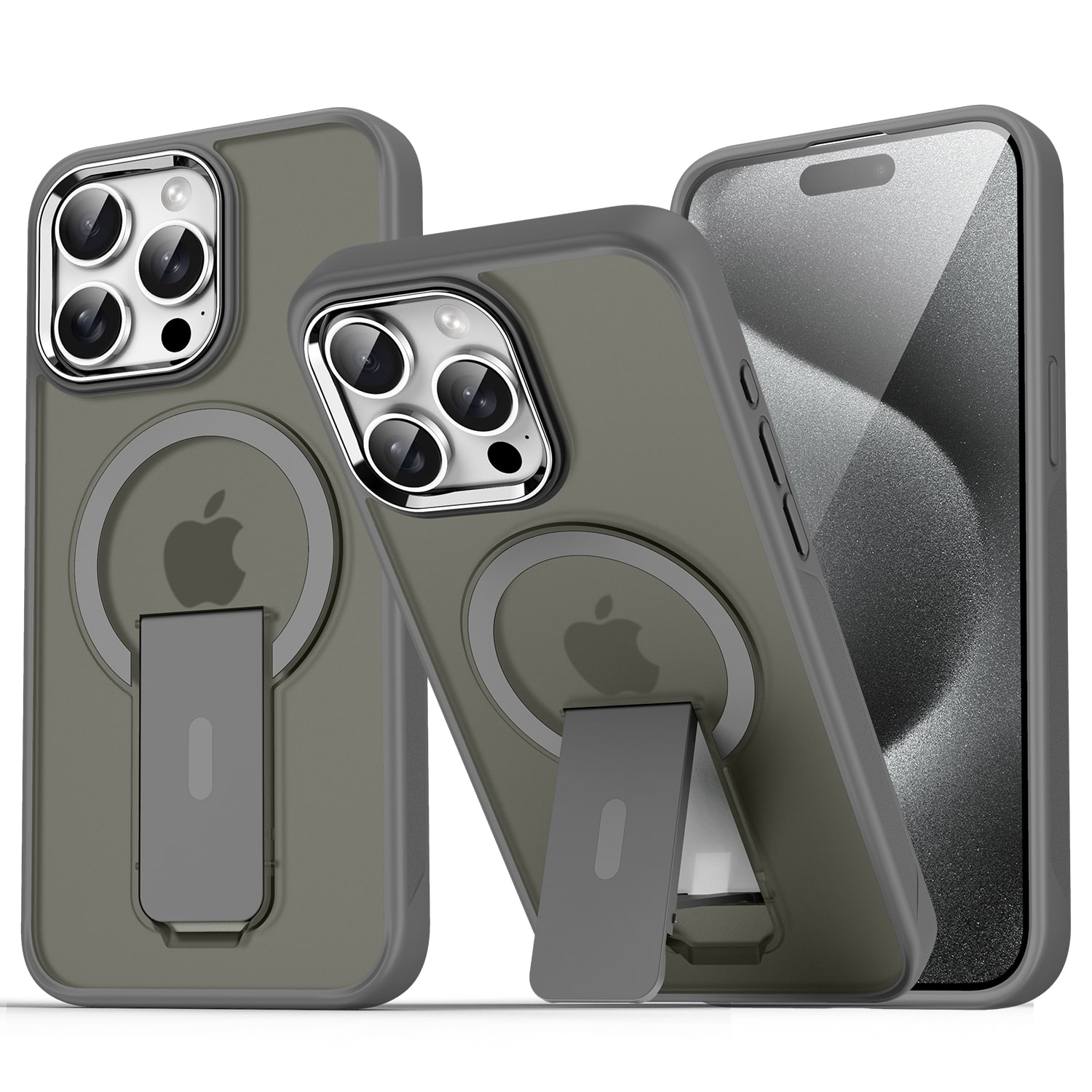 Picture of CLICK Latch Series iPhone 16 Pro Max Case - Smoke Gray