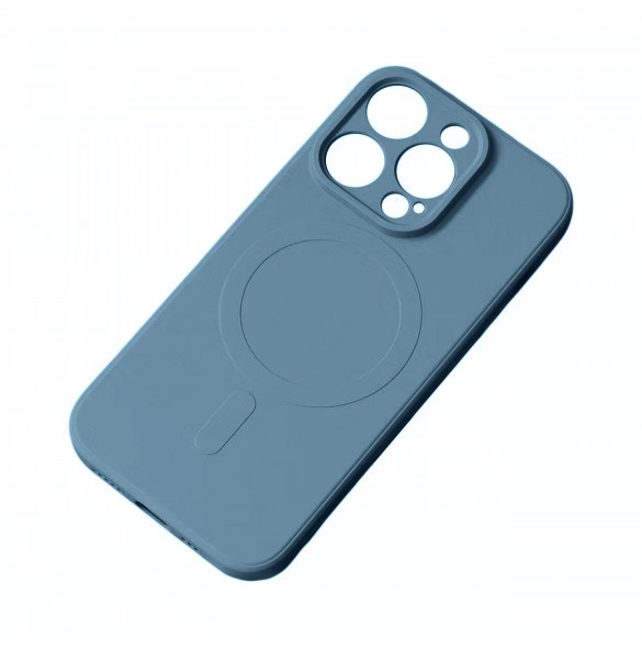 Picture of CLICK Slim Silicone MagSafe Series iPhone 16 Case - Blue