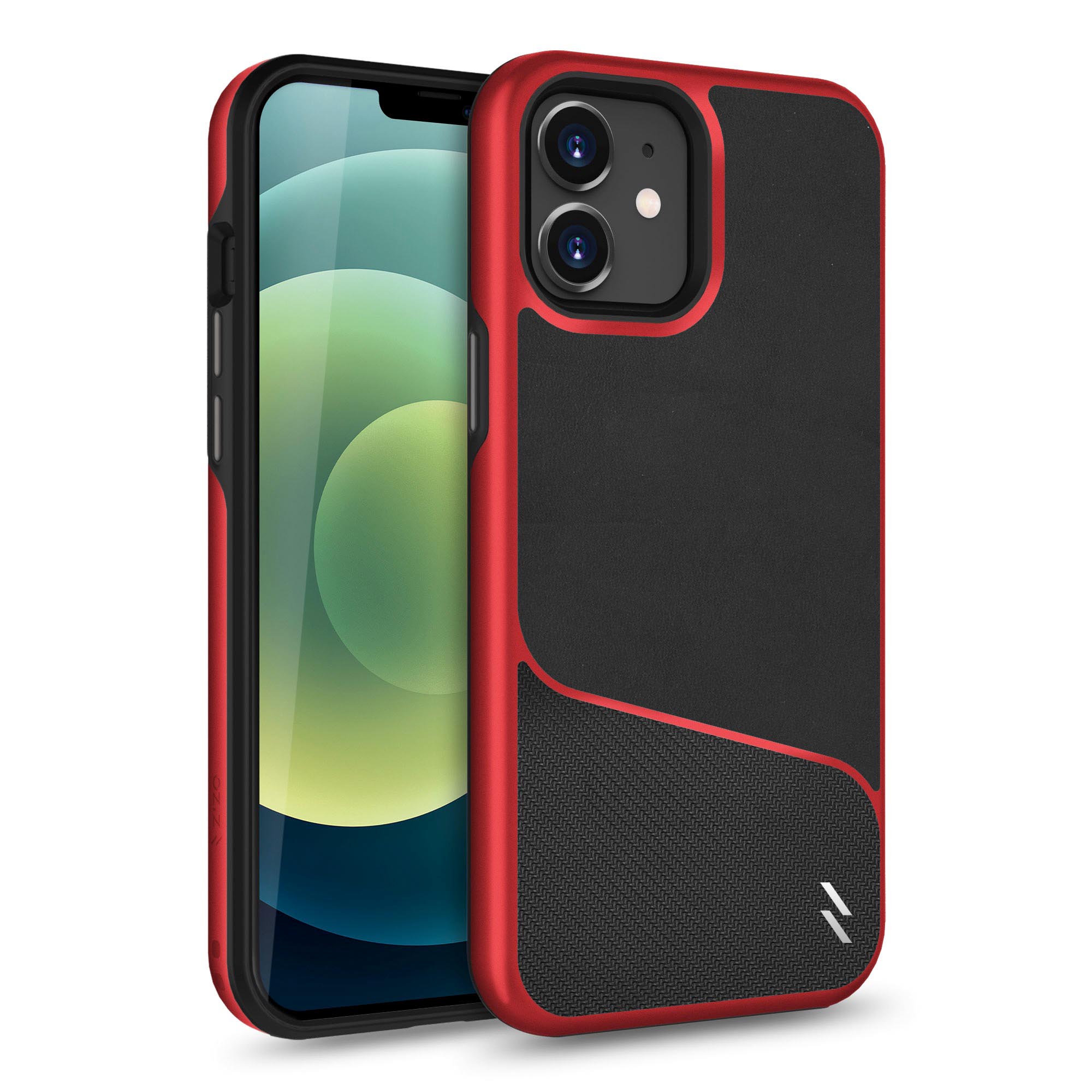 Picture of ZIZO DIVISION Series iPhone 12 Mini Case - Black & Red