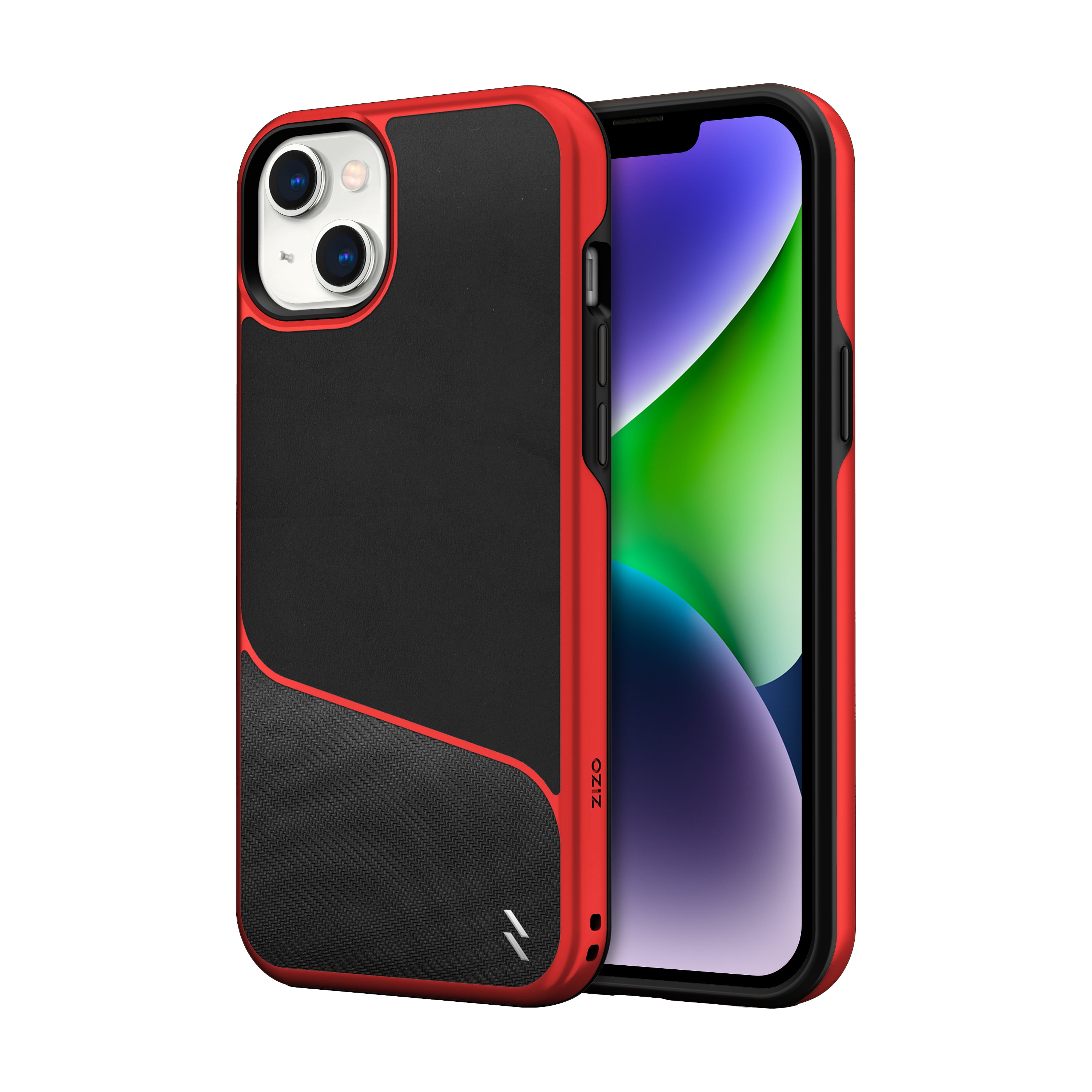 Picture of ZIZO DIVISION Series iPhone 14 Plus (6.7) Case - Black & Red