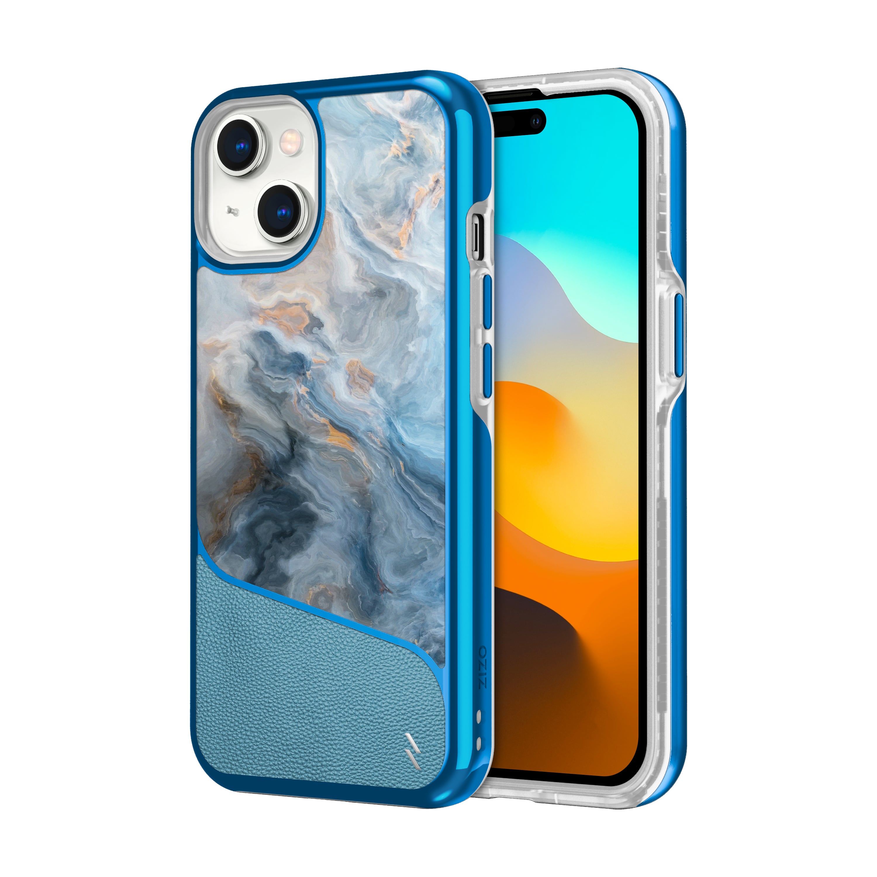 Picture of ZIZO DIVISION Series iPhone 15 Case - Marble