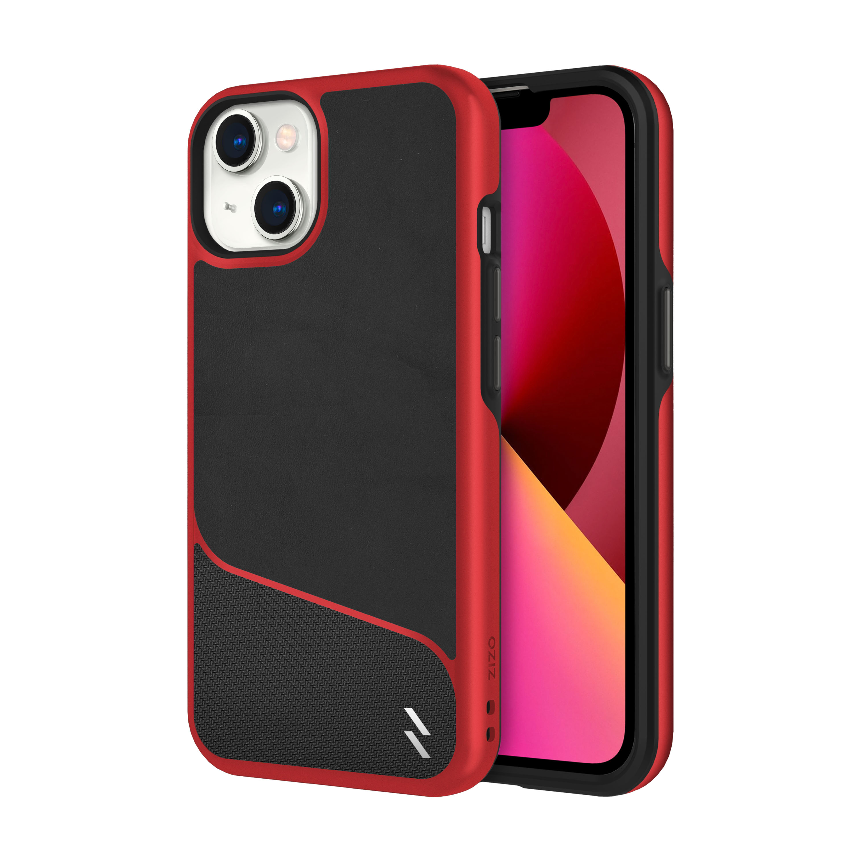 Picture of ZIZO DIVISION Series iPhone 13 Case - Black & Red